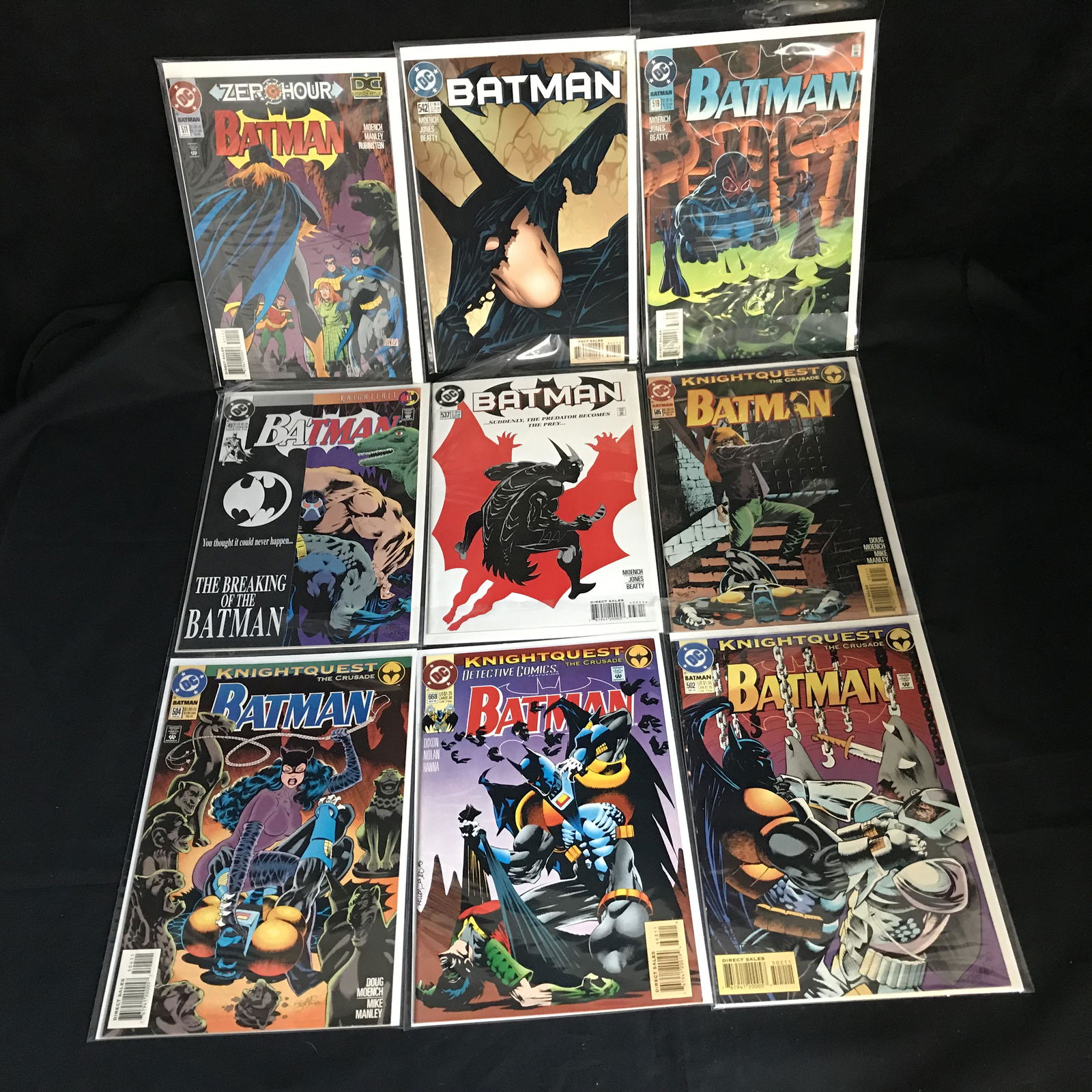 ASSORTED BATMAN COMIC BOOK LOT (1 of 2)