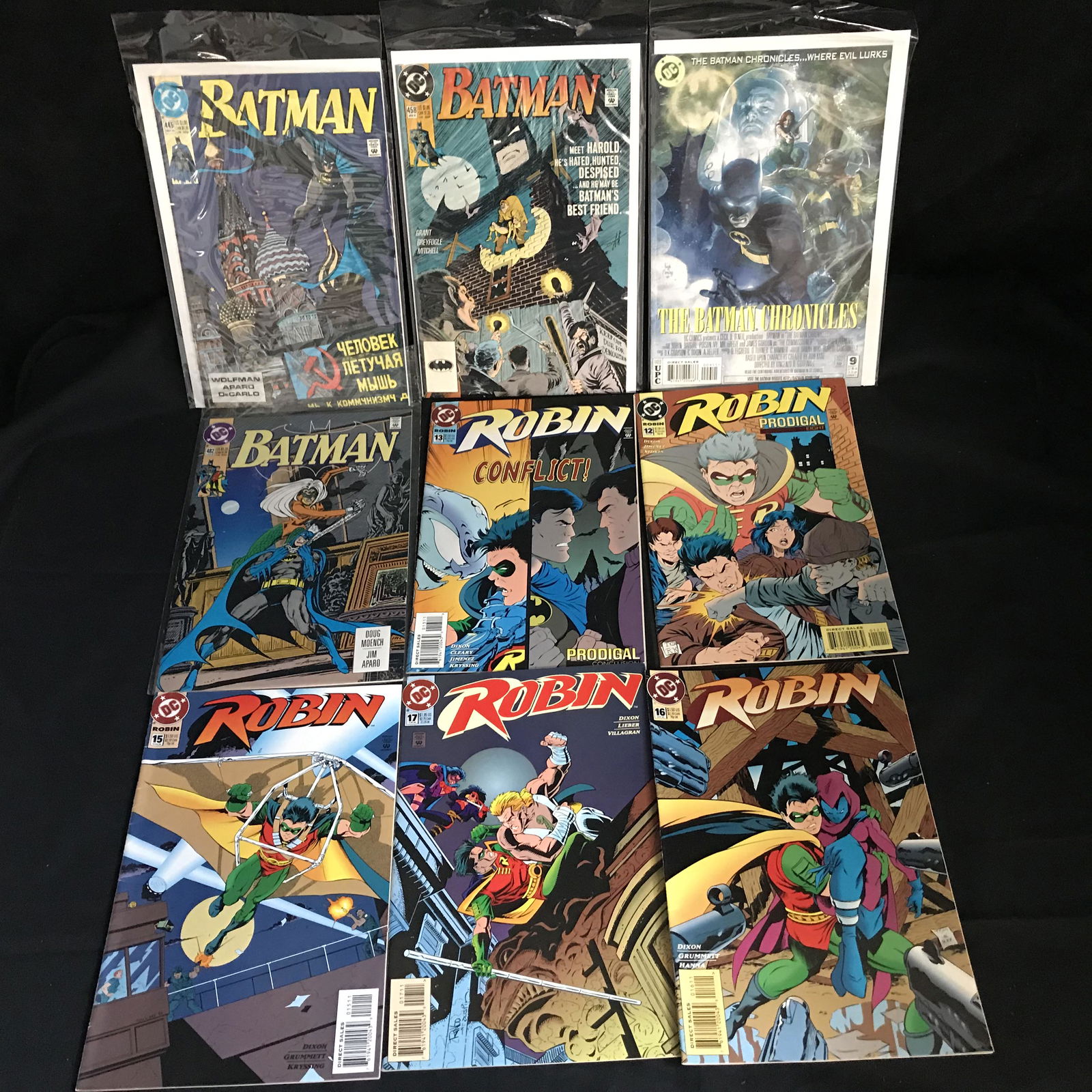 ASSORTED BATMAN COMIC BOOK LOT (1 of 1)