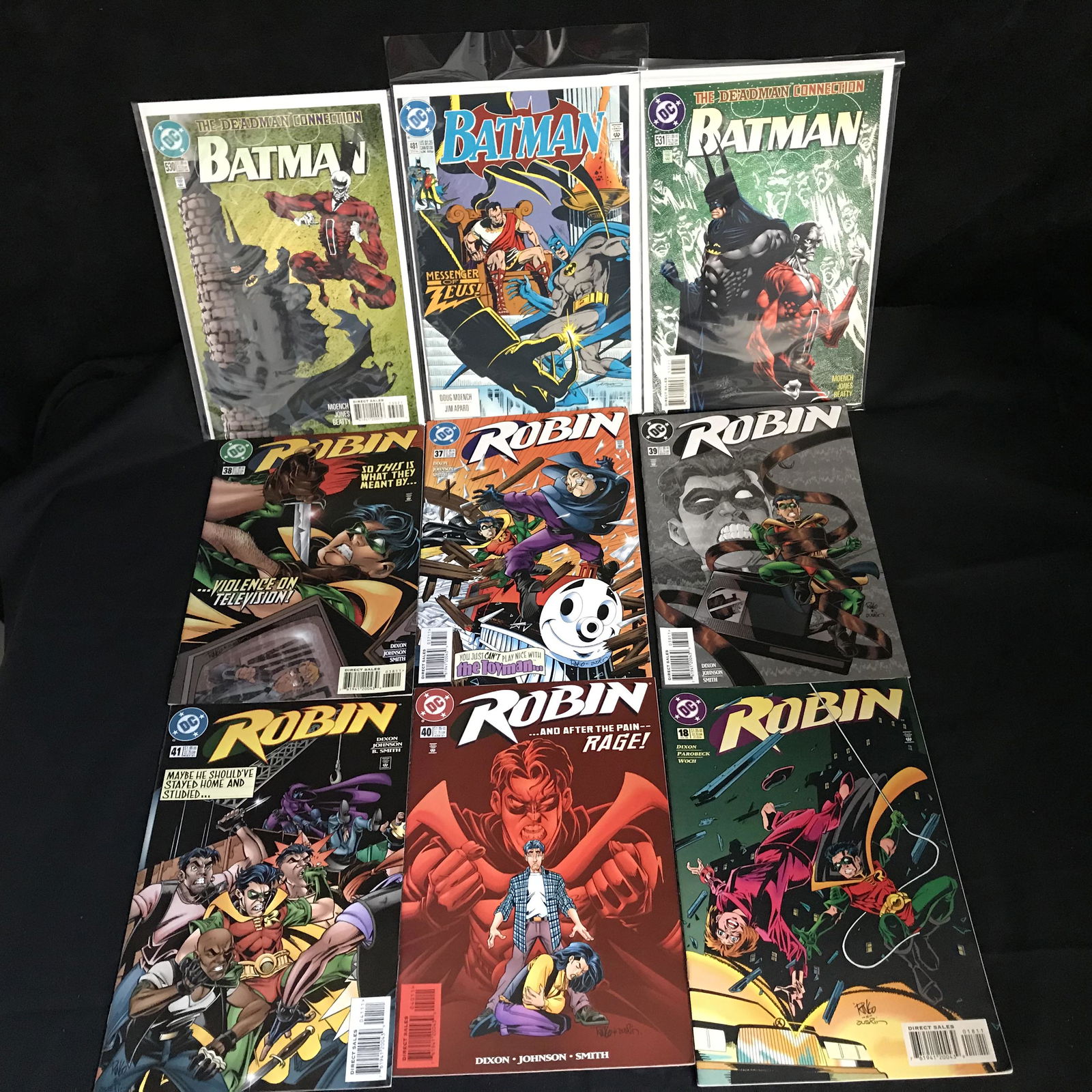 ASSORTED BATMAN COMIC BOOK LOT (1 of 1)