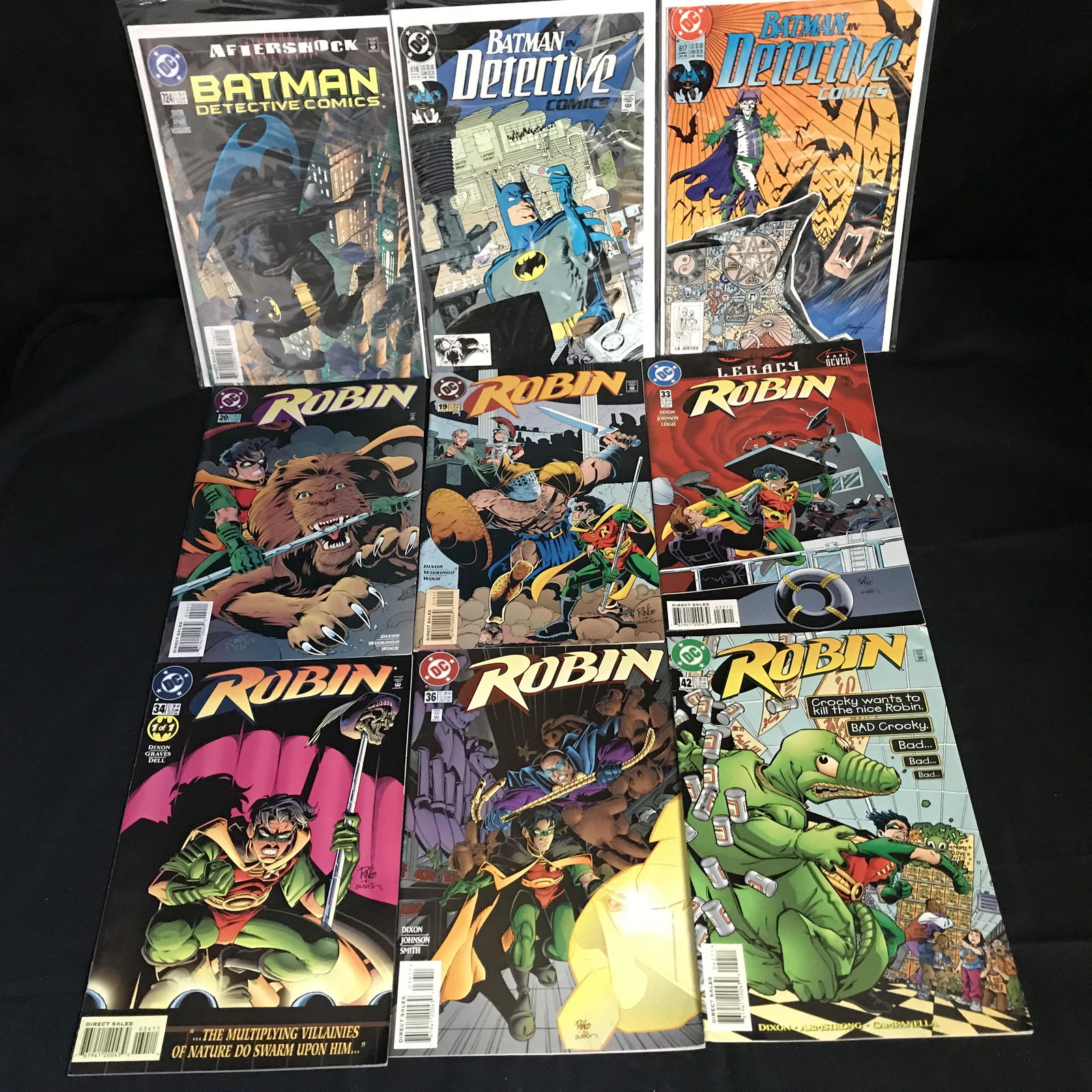 ASSORTED BATMAN COMIC BOOK LOT (1 of 1)