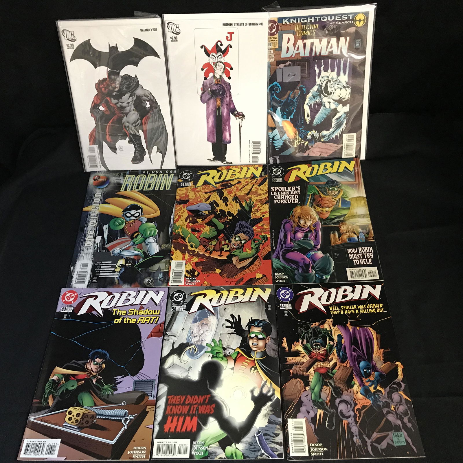 ASSORTED BATMAN COMIC BOOK LOT (1 of 1)