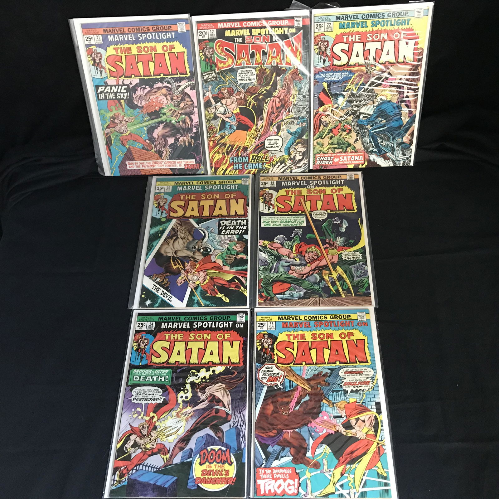 THE SON OF SATAN COMIC BOOK LOT (MARVEL COMICS) (1 of 1)