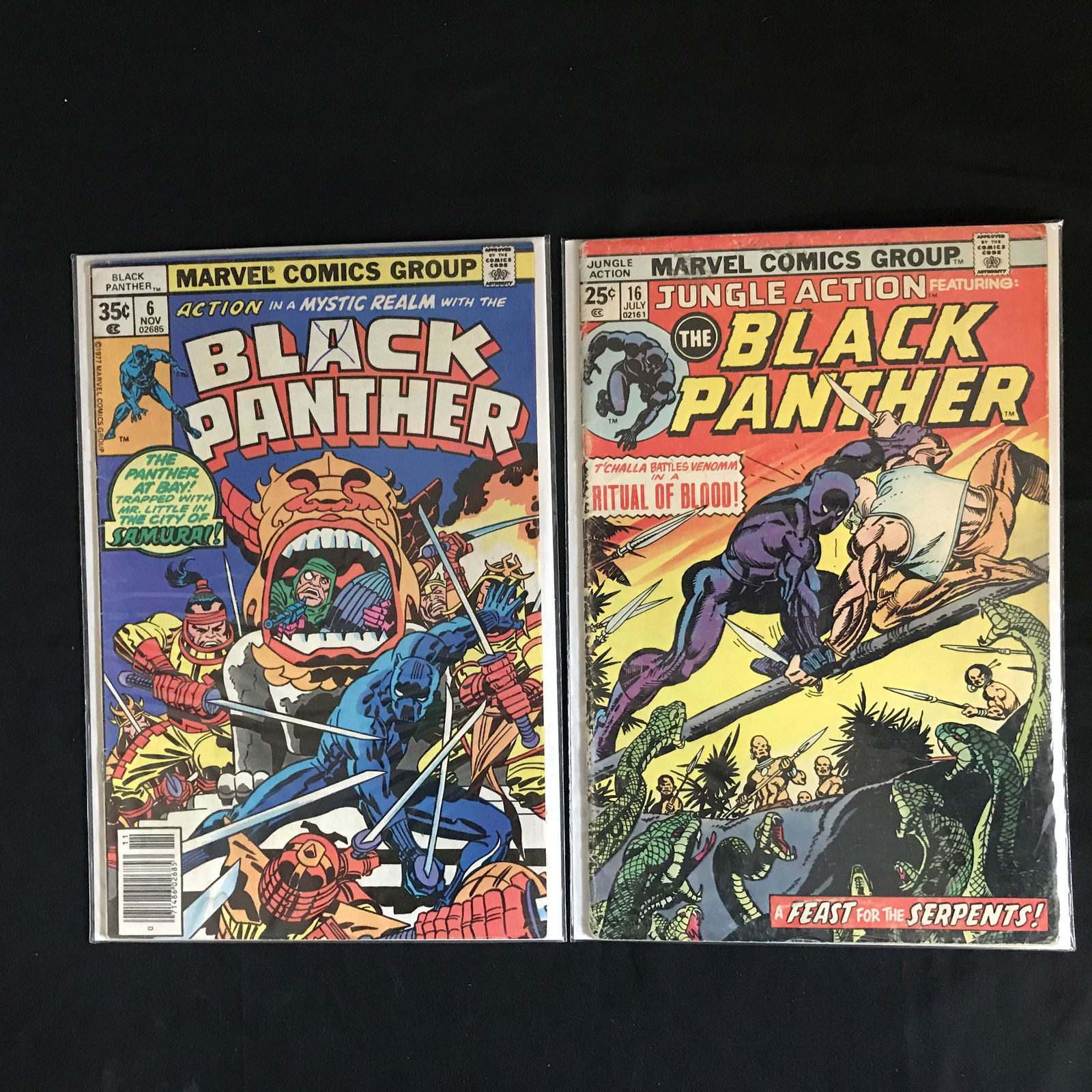 THE BLACK PANTHER COMIC BOOK LOT (MARVEL COMICS) (1 of 1)