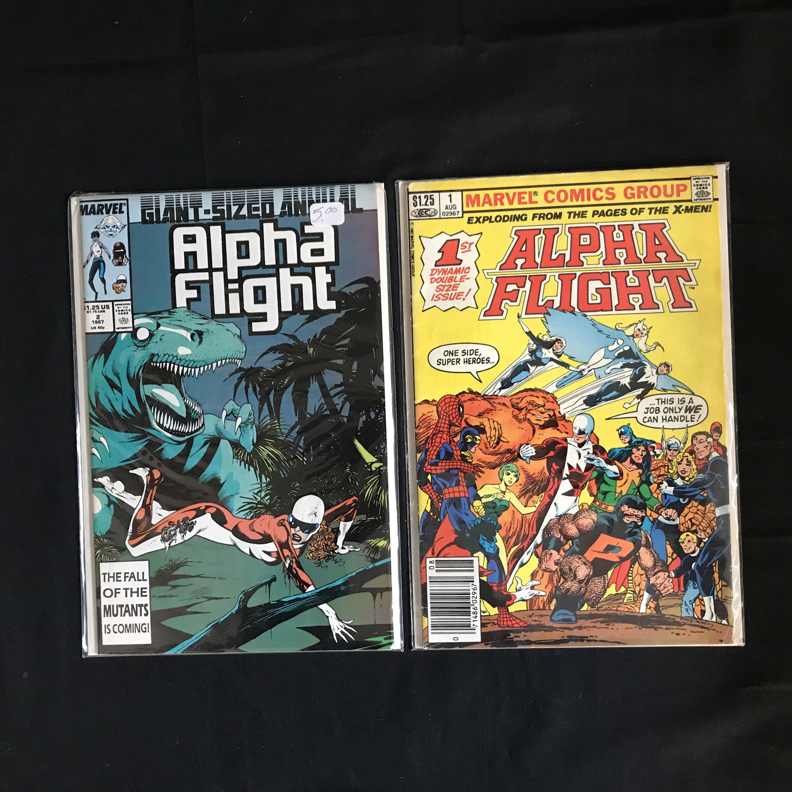 ALPHA FLIGHT COMIC BOOK LOT (MARVEL COMICS) (1 of 1)