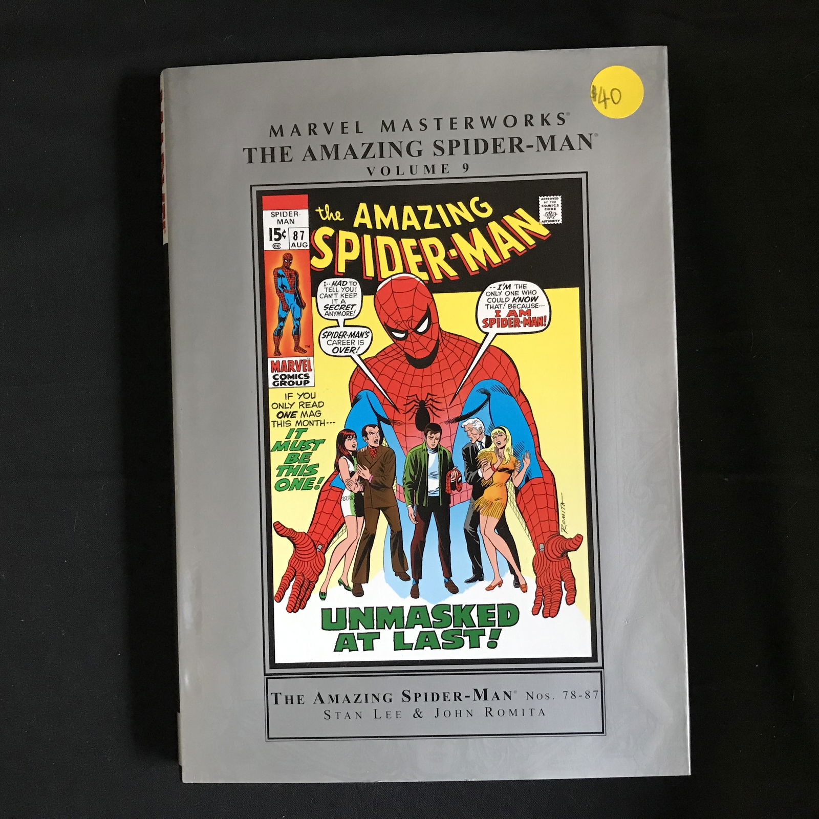 MARVEL MASTERWORKS THE AMAZING SPIDER-MAN VOLUME 9 Nos. (1 of 1)