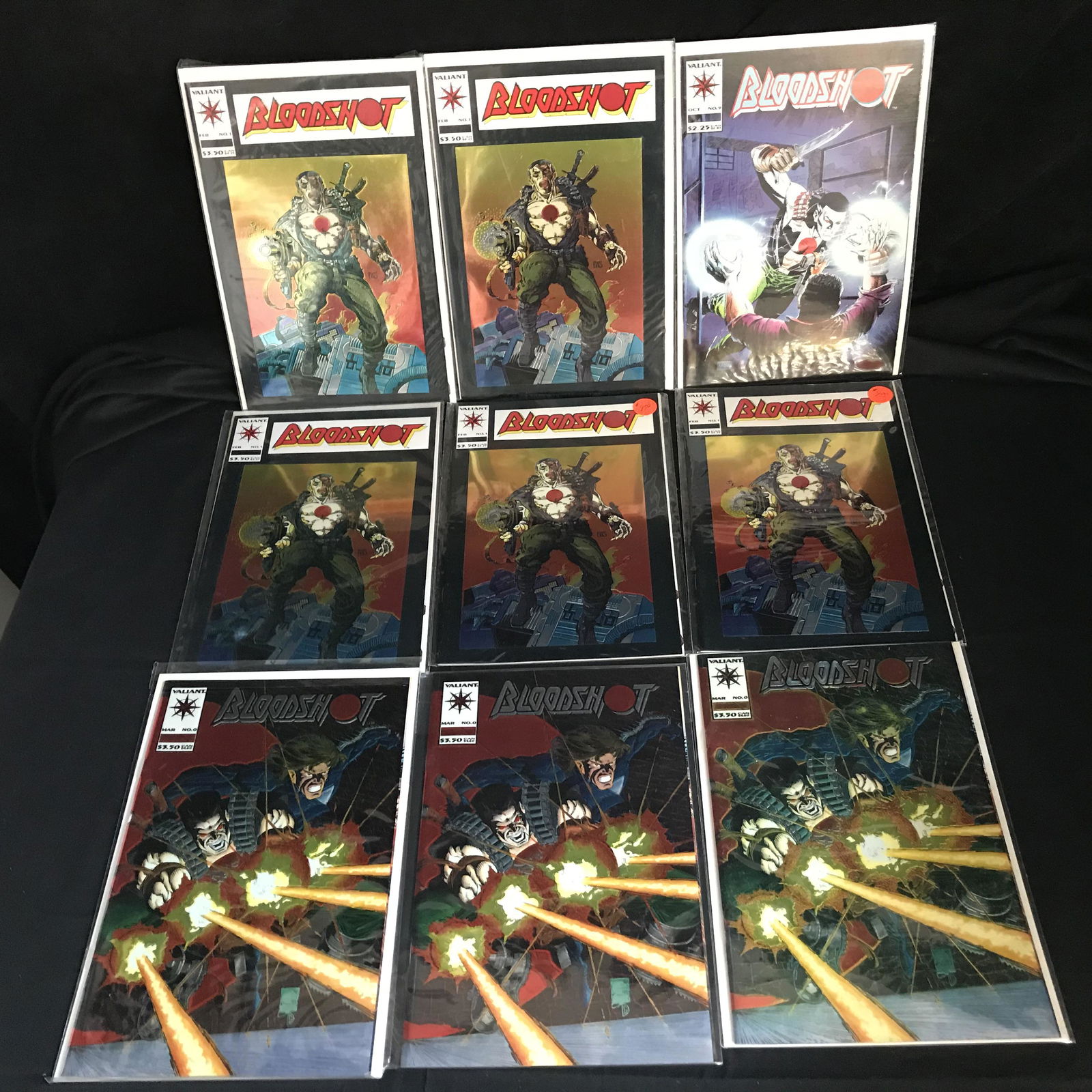 BLOODSHOT COMIC BOOK LOT (VALIANT COMICS) (1 of 2)