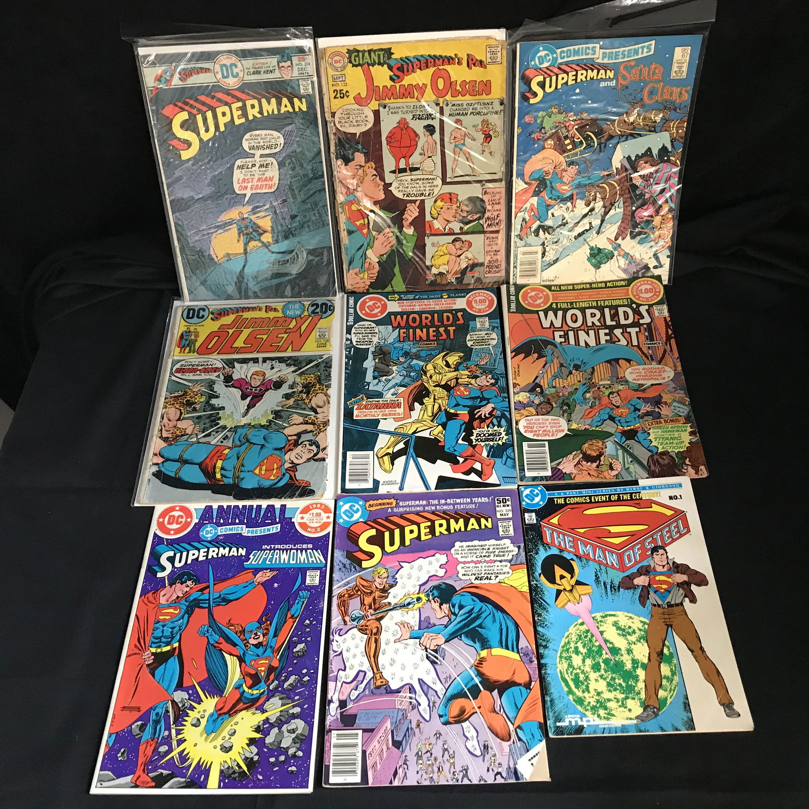 ASSORTED SUPERMAN COMIC BOOK LOT (1 of 1)