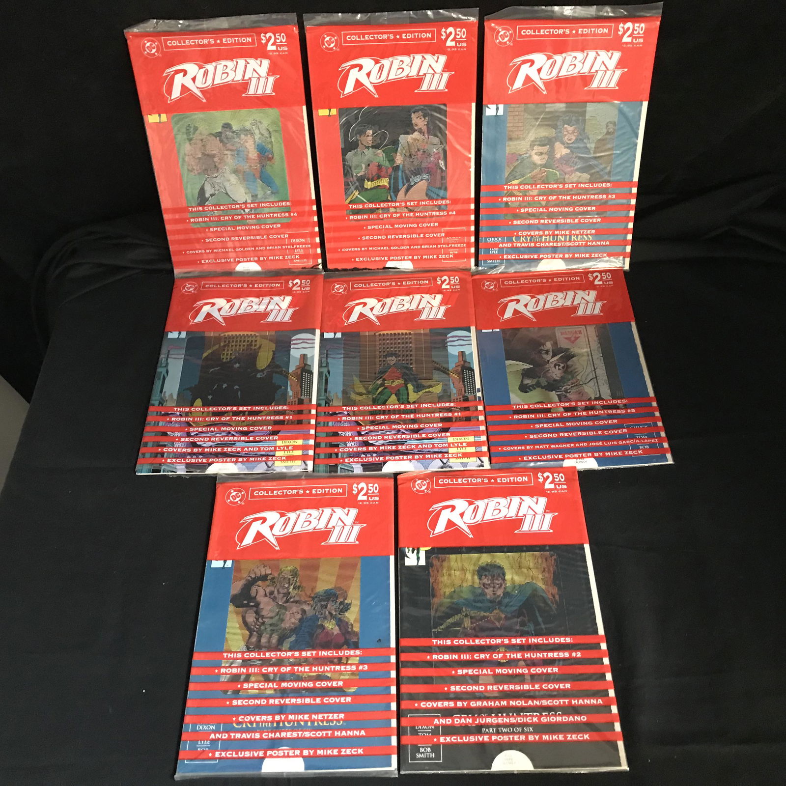 ROBIN II/ ROBIN III COMIC BOOK LOT (COLLECTOR SETS) (1 of 1)