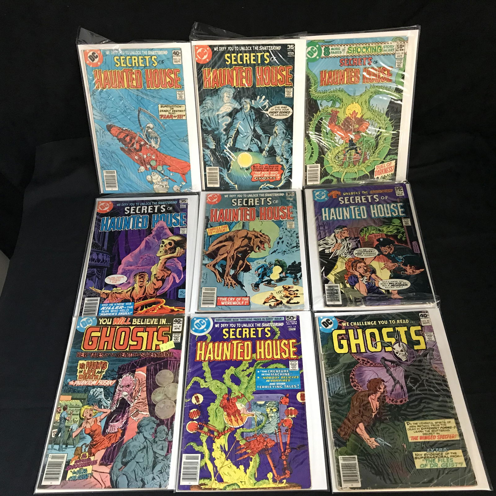 SECRETS OF HAUNTED HOUSE COMIC BOOK LOT (DC COMICS) (1 of 1)