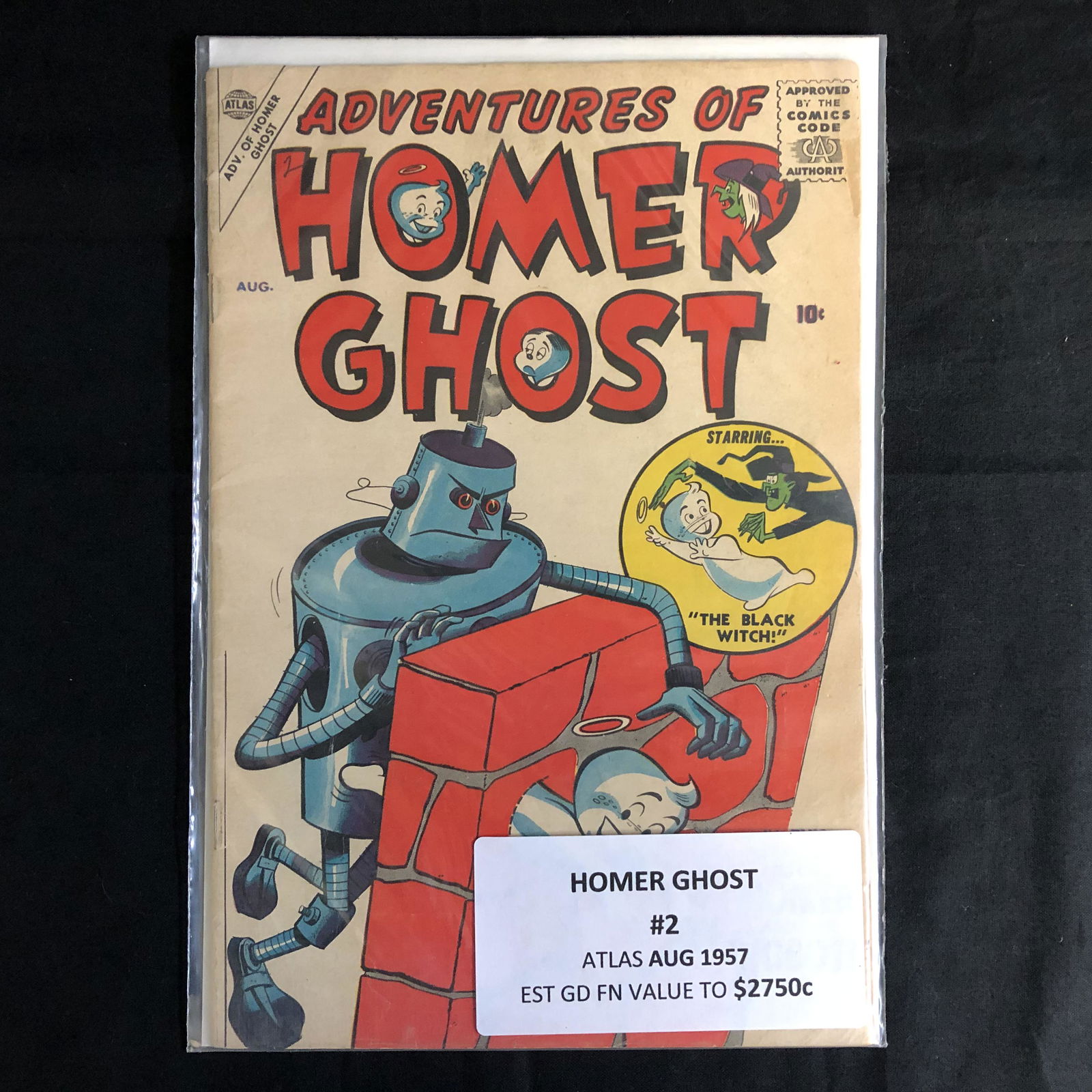 HOMER GHOST #2 (ATLAS COMICS) 1957 (1 of 1)