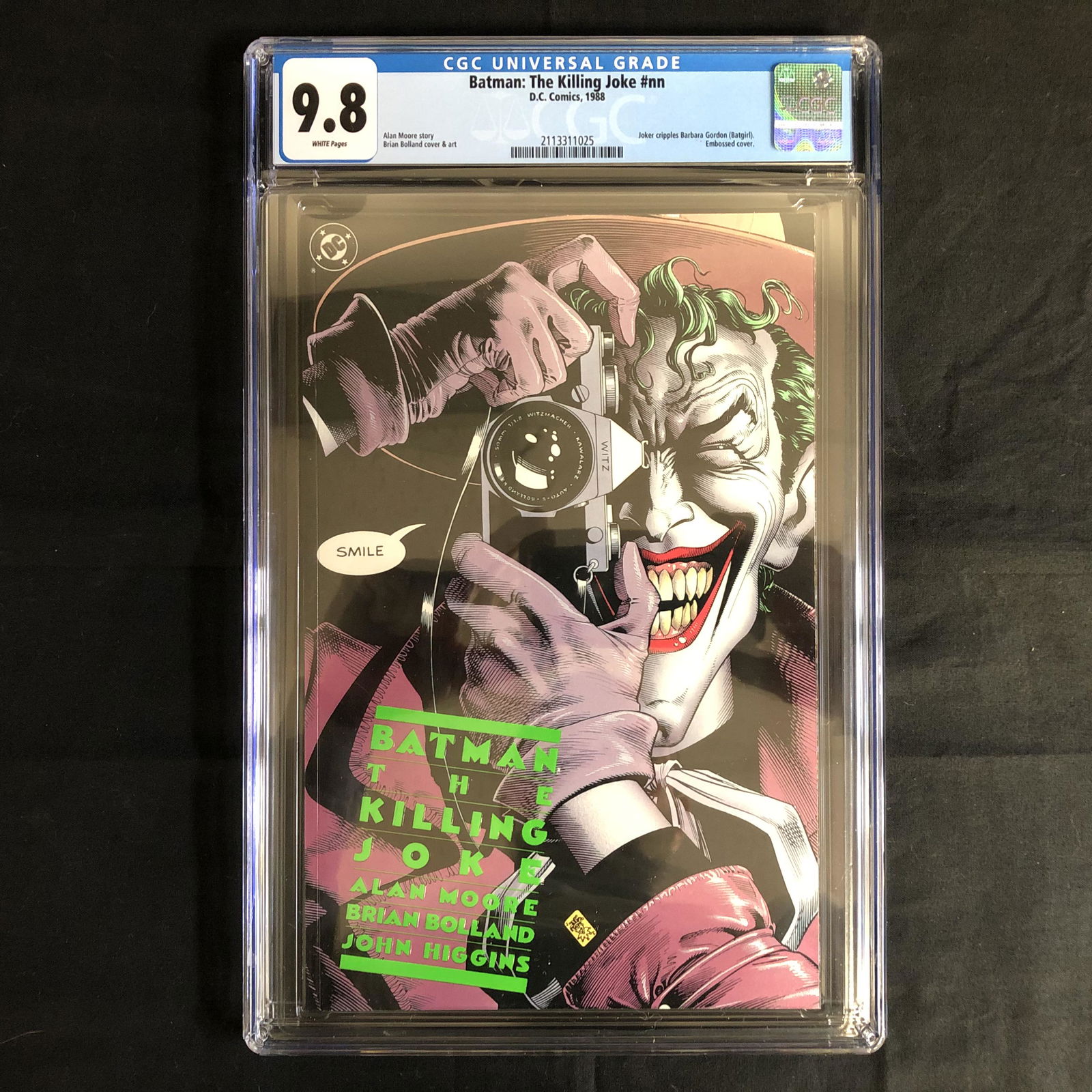 BATMAN: THE KILLING JOKE #nn (DC COMICS 1988) (1 of 1)