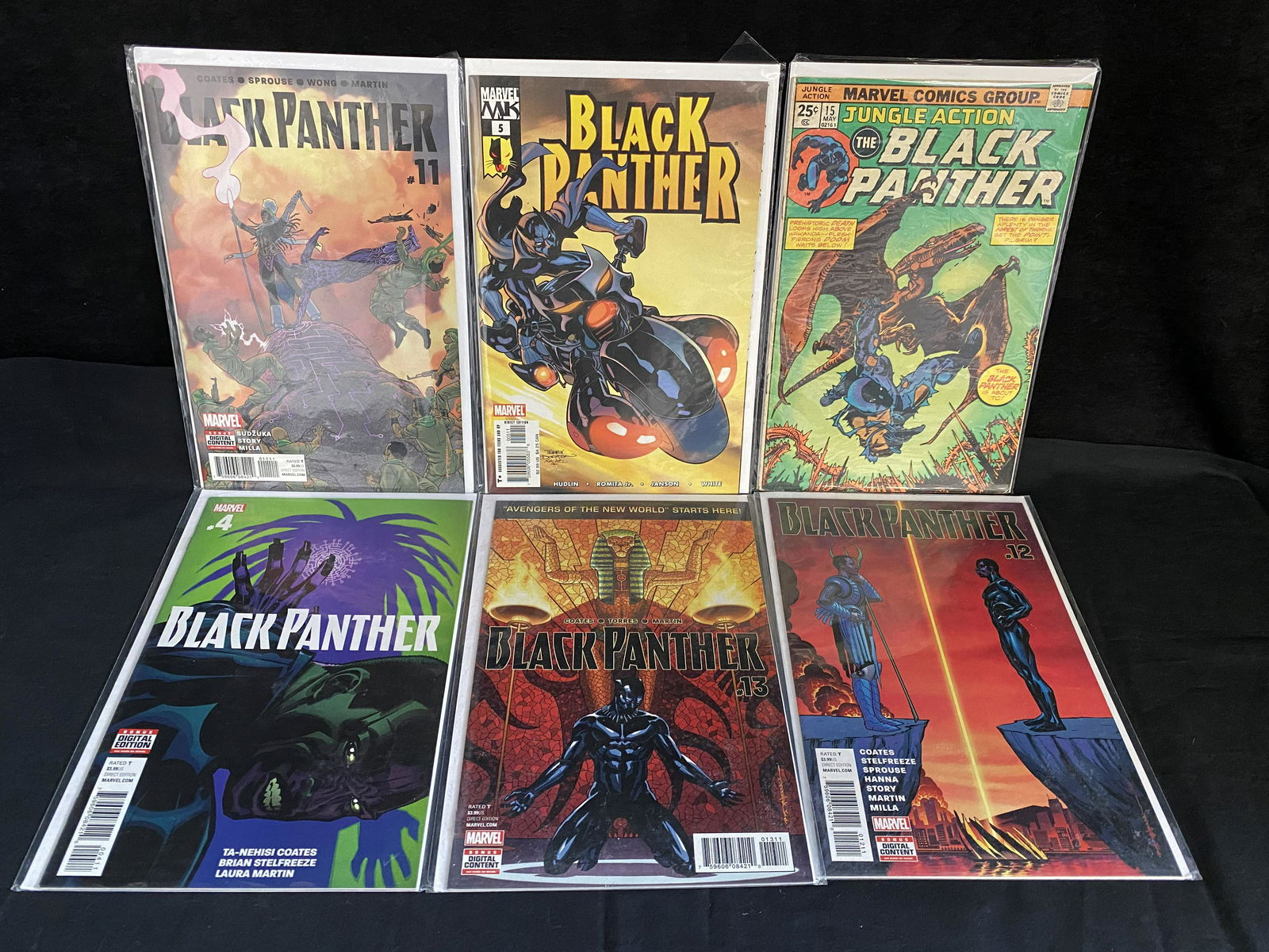BLACK PANTHER COMIC BOOK LOT (MARVEL COMICS) (1 of 1)
