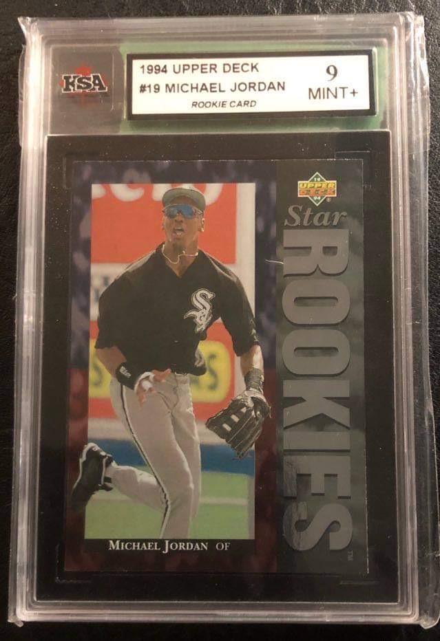 1994 UPPER DECK #19 MICHAEL JORDAN Rookie Card (9 MINT) (1 of 1)