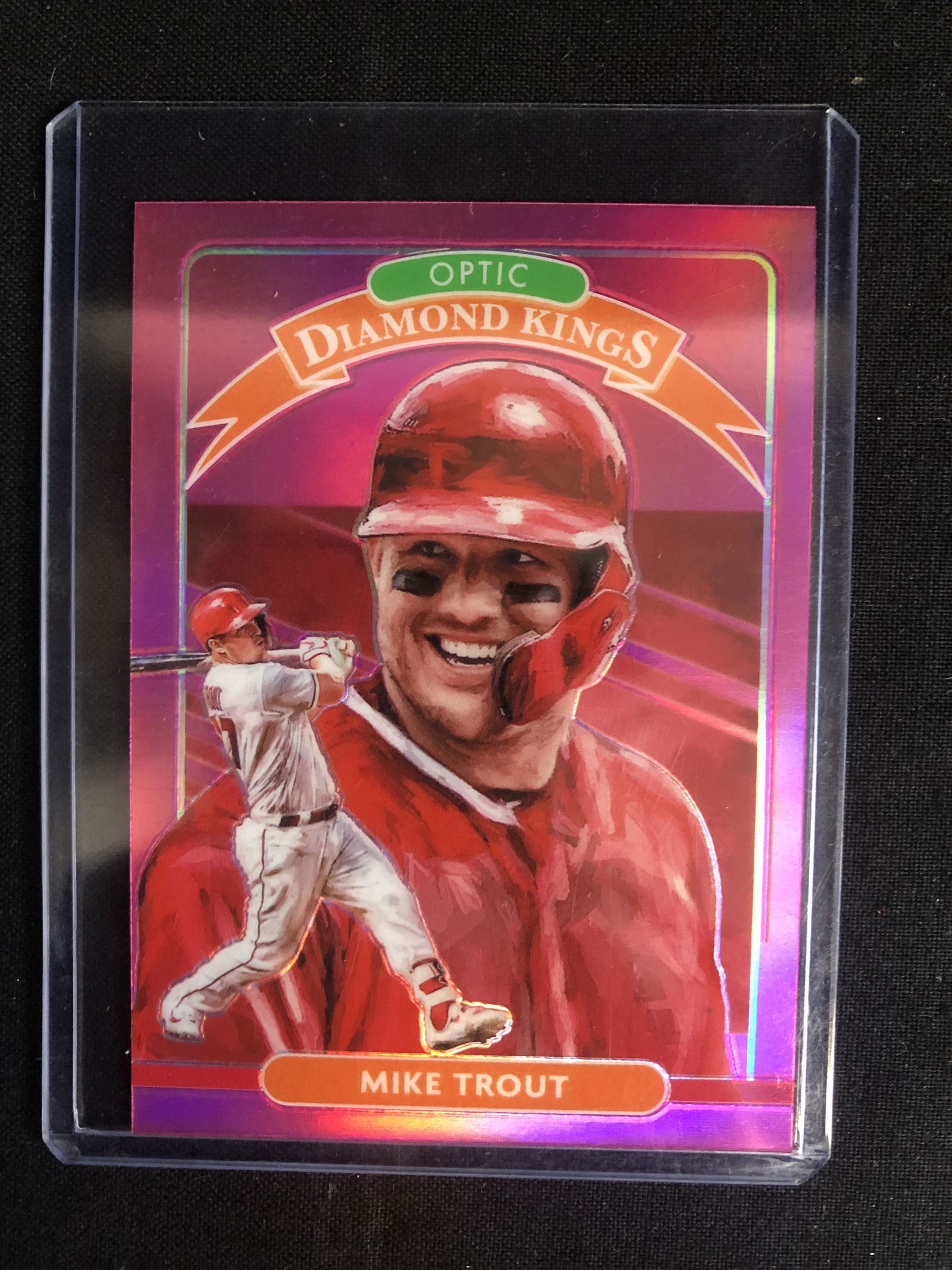 2020 PANINI BASEBALL OPTIC DIAMOND KINGS #9 MIKE TROUT (1 of 2)