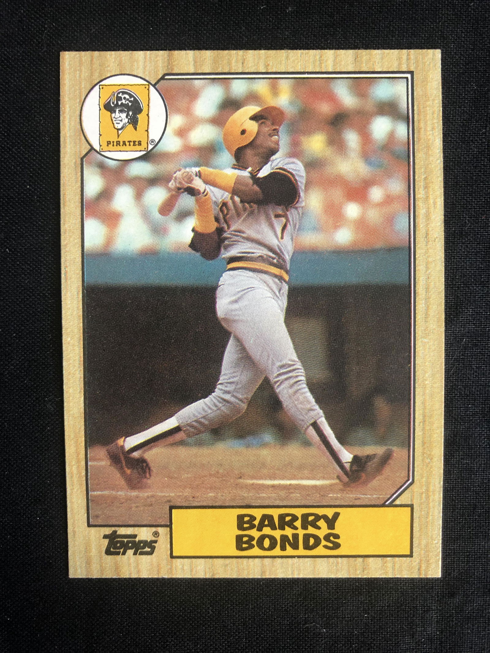 1987 Topps #320 Barry Bonds RC (1 of 2)