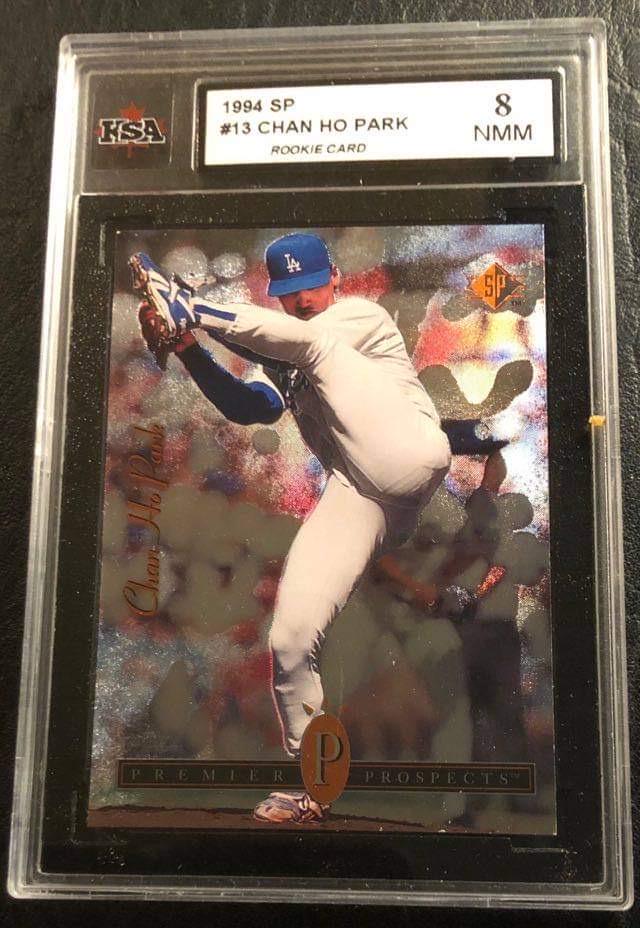 1994 SP #13 CHAN HO PARK Rookie Card (KSA 8 NMM) (1 of 2)