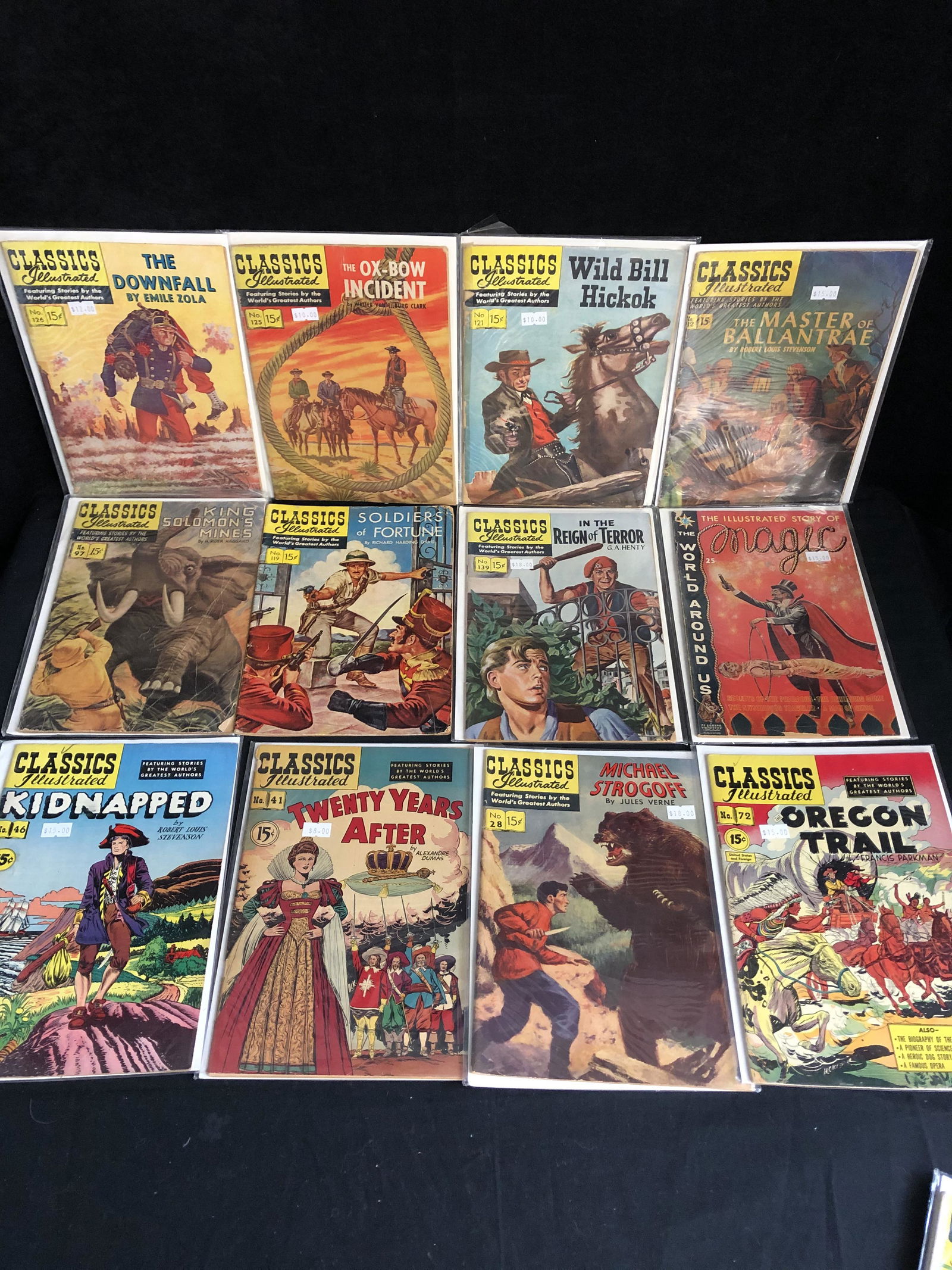 VINTAGE CLASSIC'S ILLUSTRATED COMIC BOOK LOT (1 of 1)