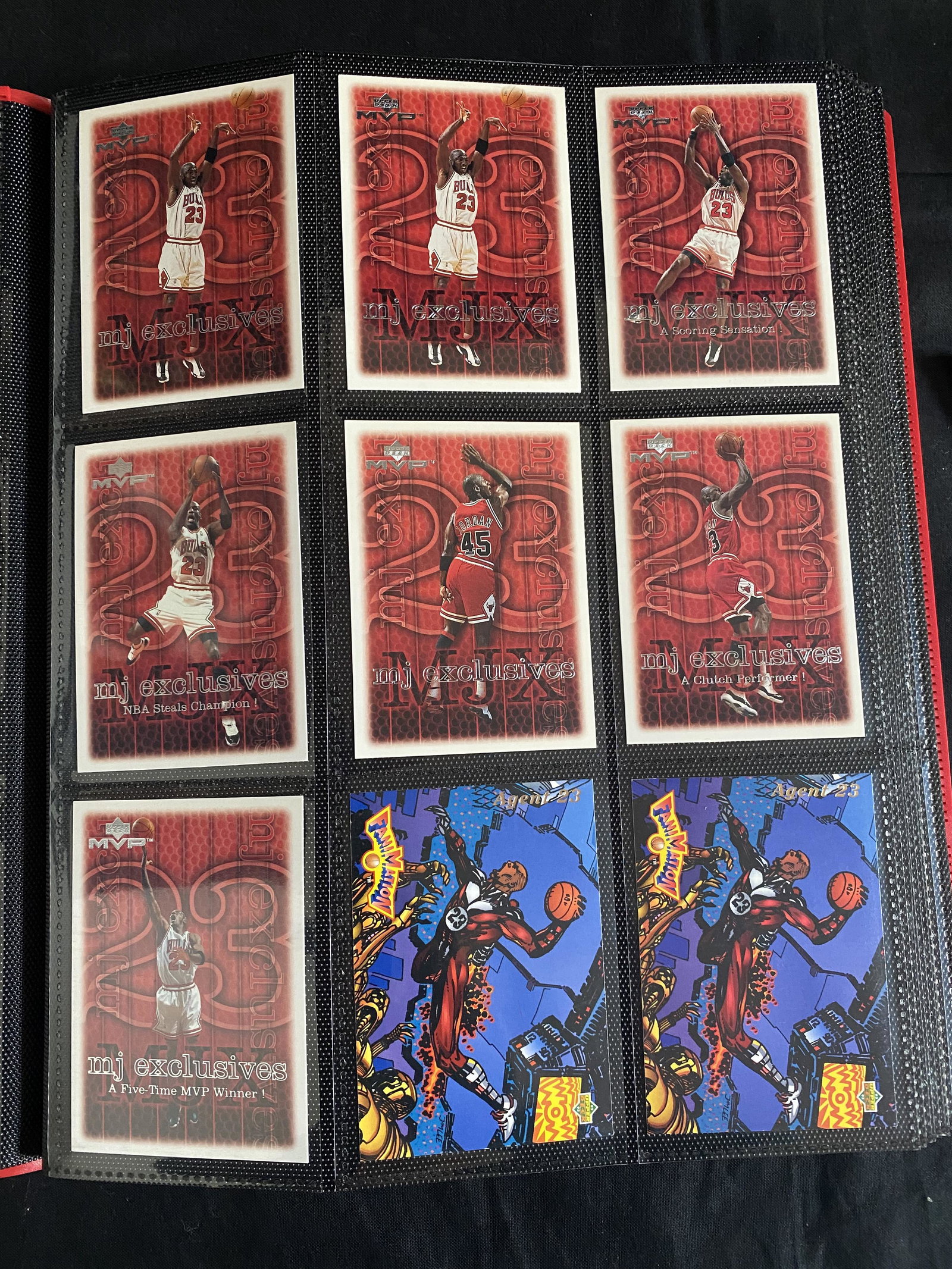 MICHAEL JORDAN BASKETBALL CARD LOT: MICHAEL JORDAN BASKETBALL CARD LOT