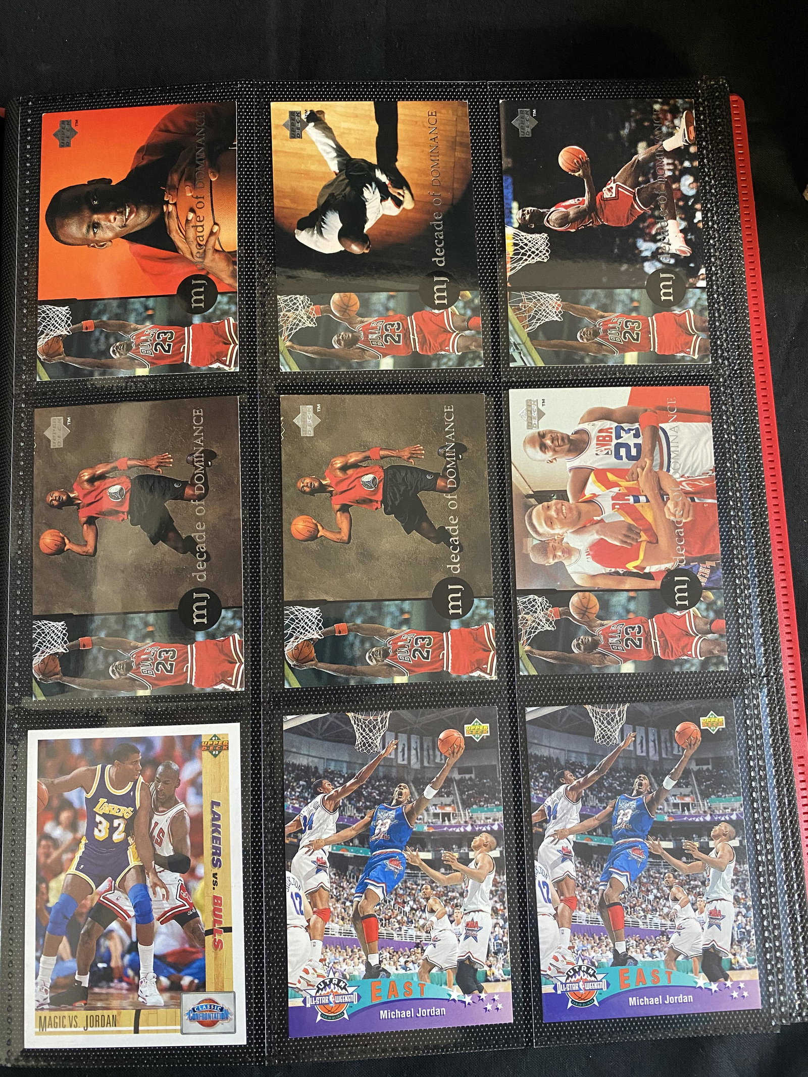MICHAEL JORDAN BASKETBALL CARD LOT: MICHAEL JORDAN BASKETBALL CARD LOT