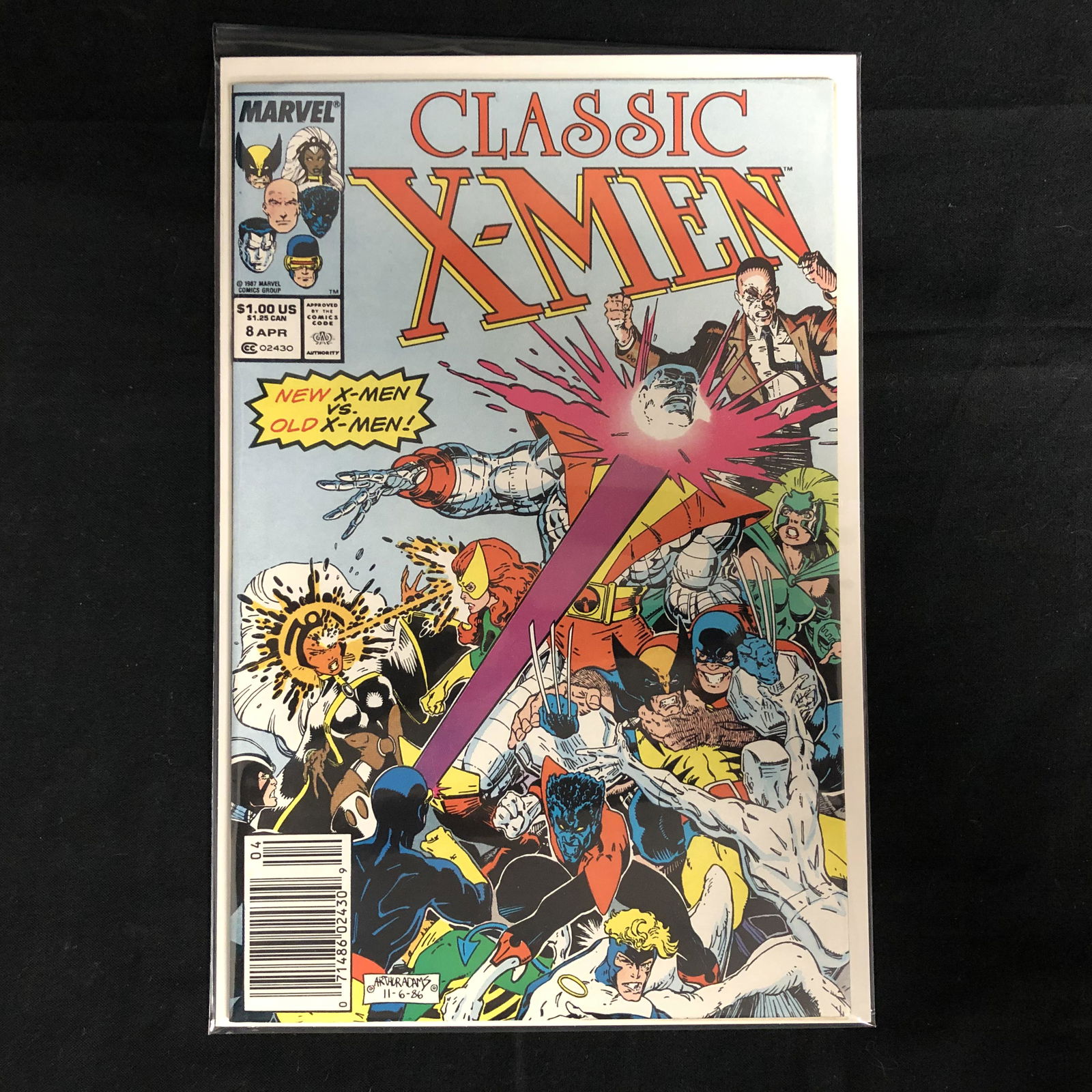 CLASSIC X-MEN #8 (MARVEL COMICS) (1 of 1)