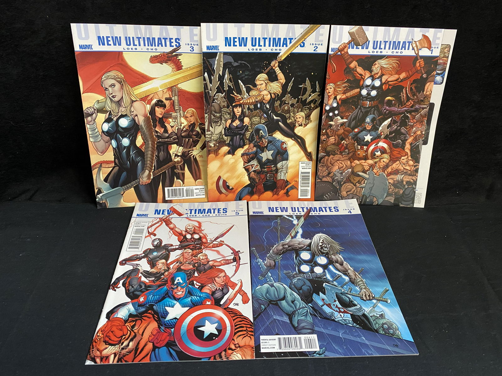 NEW ULTIMATES ISSUES 1-5 (MARVEL COMICS) (1 of 1)