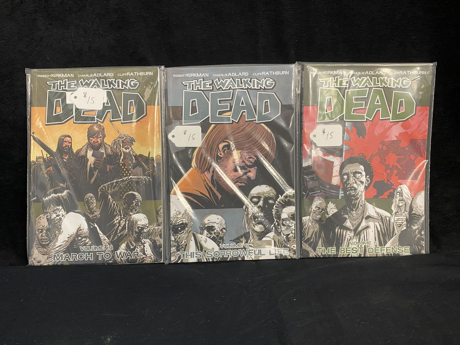 THE WALKING DEAD COMIC BOOK LOT (1 of 1)