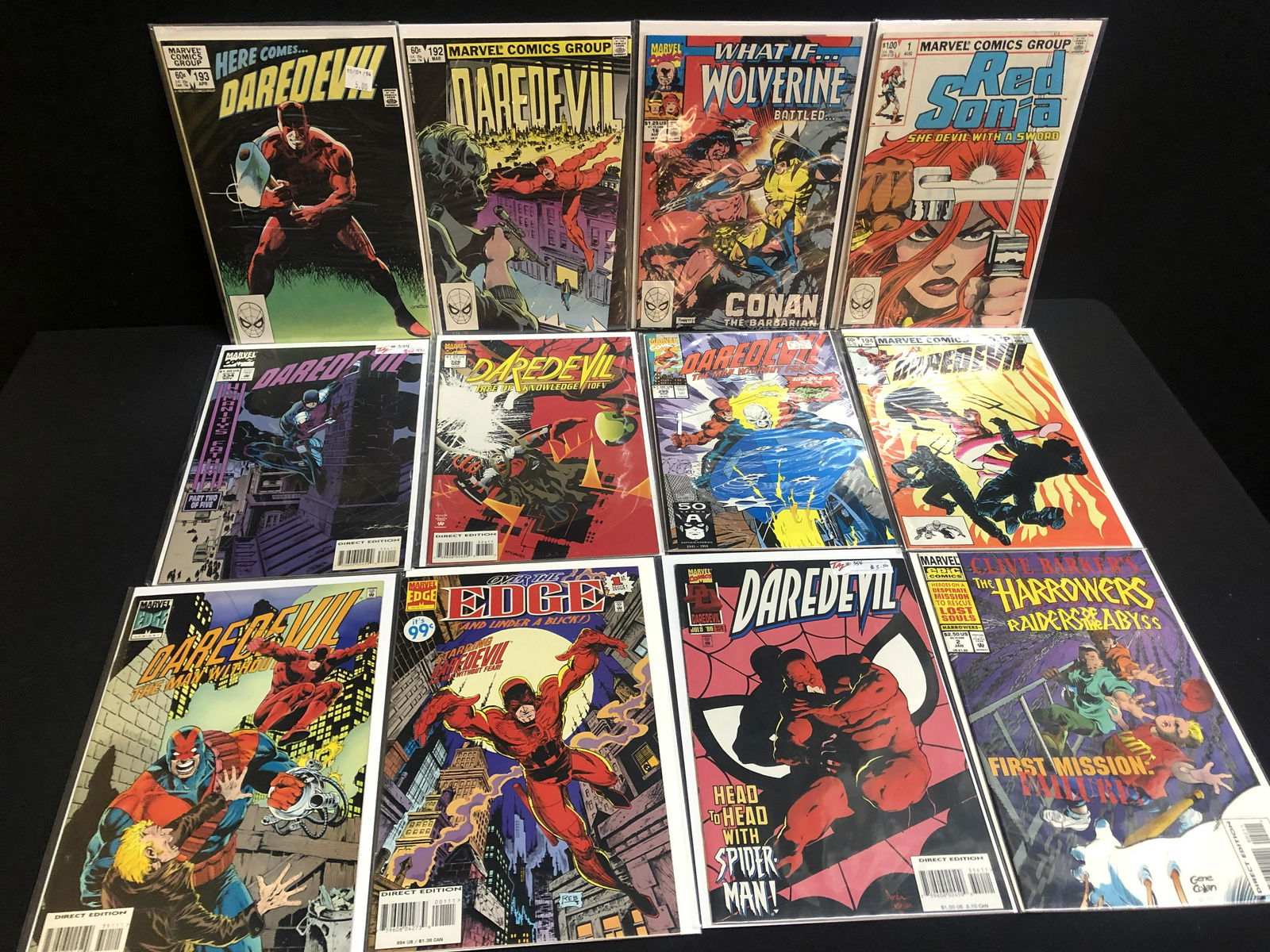 ASSORTED COMIC BOOK LOT (DAREDEVIL, RED SONJA...) (1 of 1)
