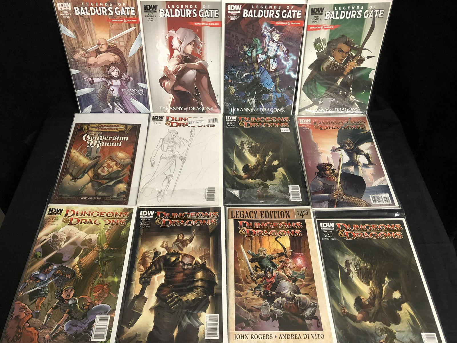 ASSORTED DUNGEONS & DRAGONS/ BULDER'S GATE COMIC BOOK (1 of 1)