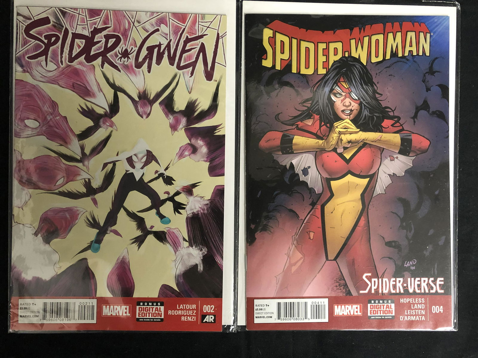 SPIDER-GWEN #002/ SPIDER-WOMAN #004 (MARVEL COMICS) (1 of 1)