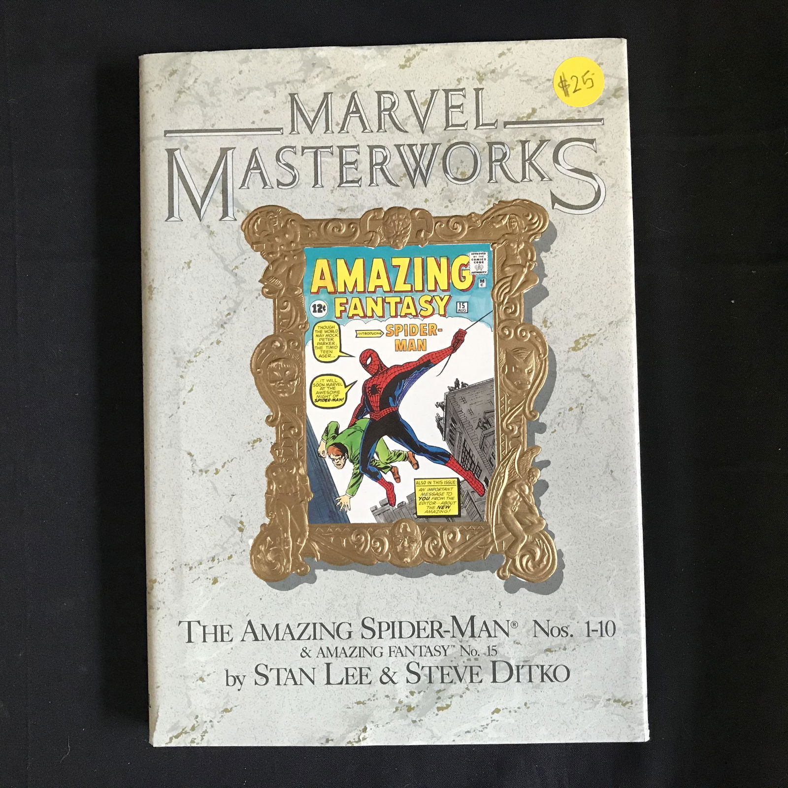 MARVEL MASTERWORKS THE AMAZING SPIDER-MAN NOs. 1-10 by: MARVEL MASTERWORKS THE AMAZING SPIDER-MAN NOs. 1-10 by STAN LEE & STEVE DITKO