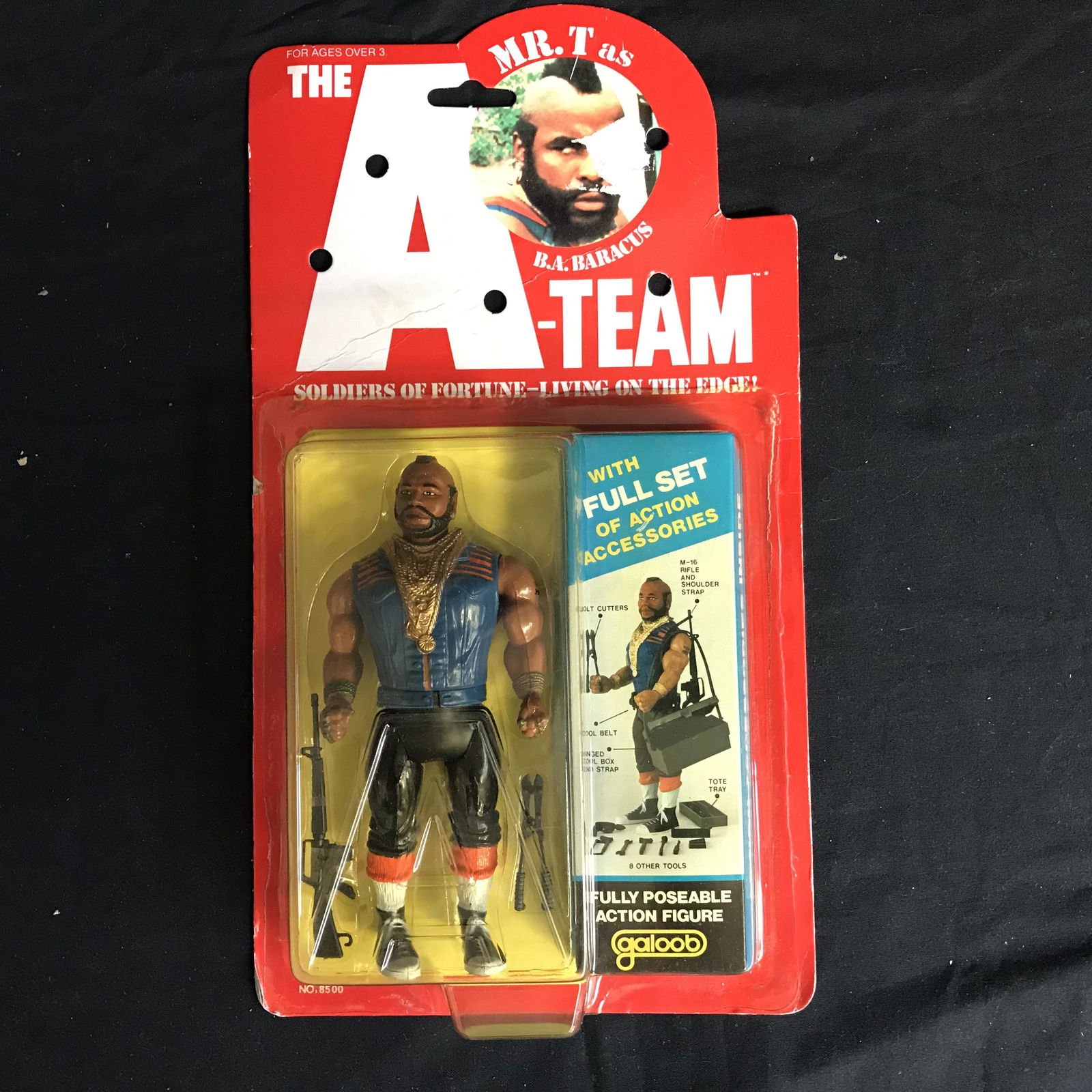 GALOOB MR.T FULLY POSEABLE FIGURE (THE A-TEAM) (1 of 3)