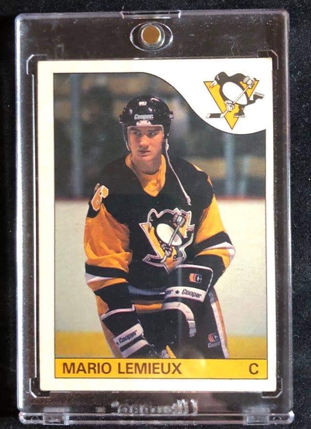 1985-86 O-PEE-CHEE MARIO LEMIUEX ROOKIE: 1985-86 O-PEE-CHEE MARIO LEMIUEX ROOKIE