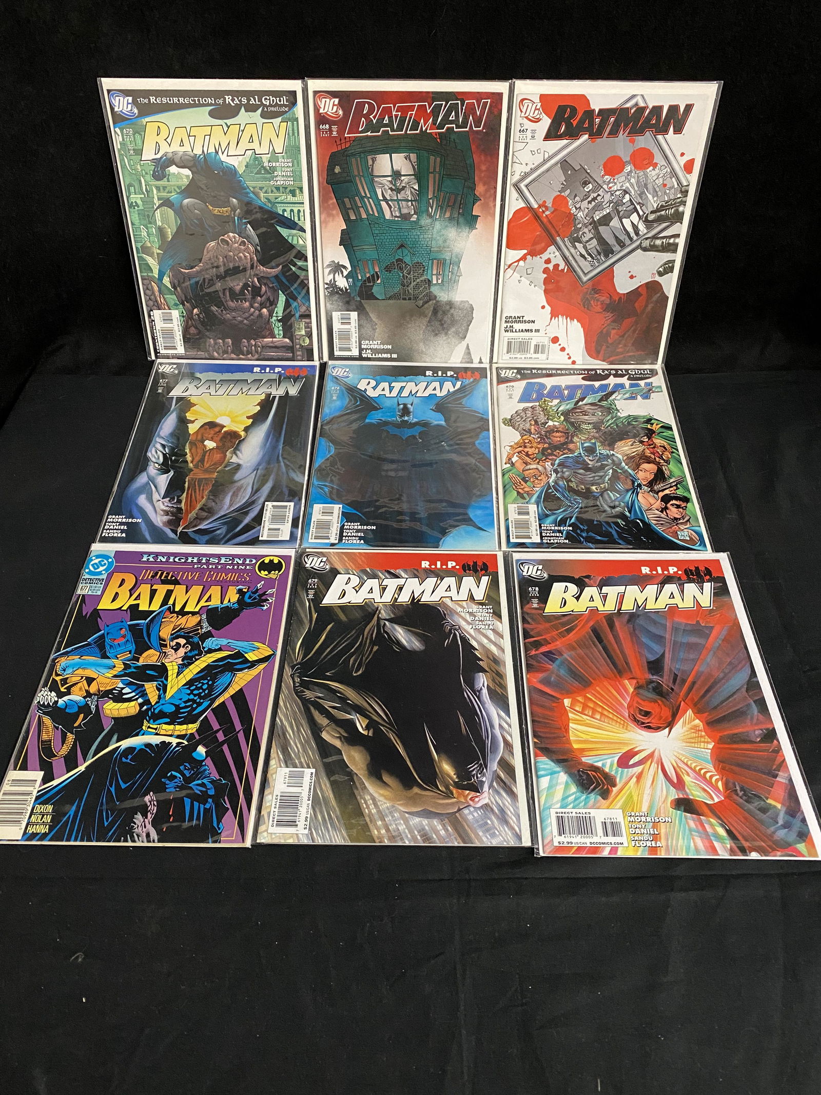 ASSORTED BATMAN COMIC BOOK LOT (DC COMICS) (1 of 3)