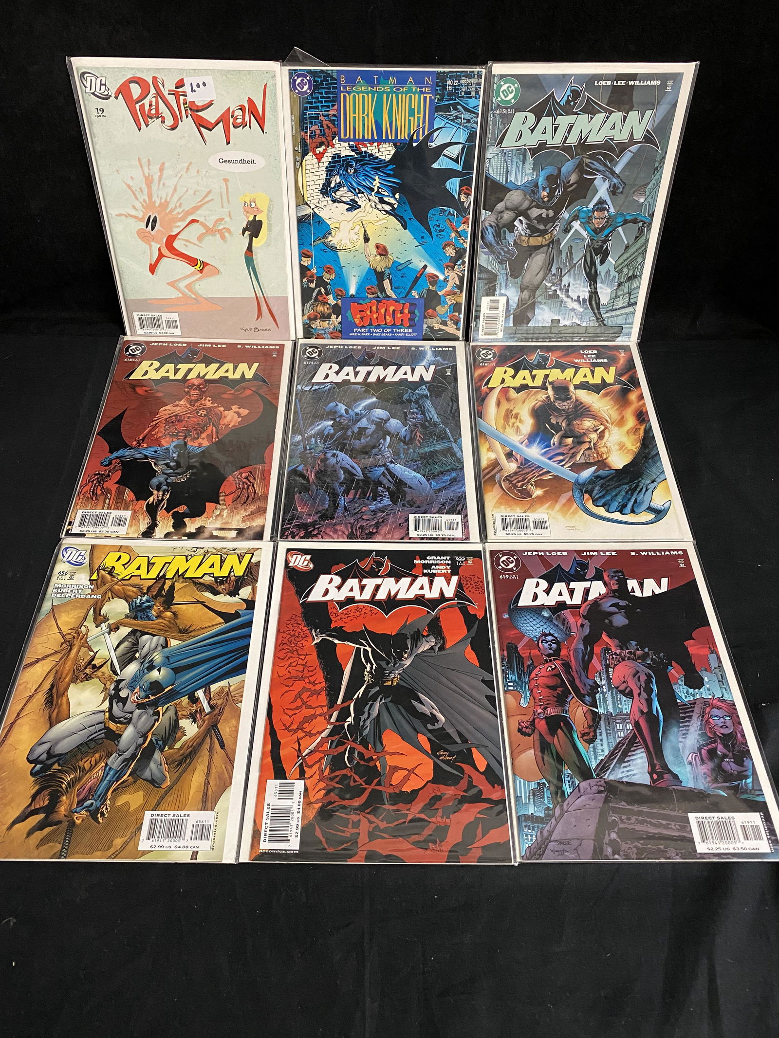 ASSORTED BATMAN COMIC BOOK LOT (DC COMICS) (1 of 3)