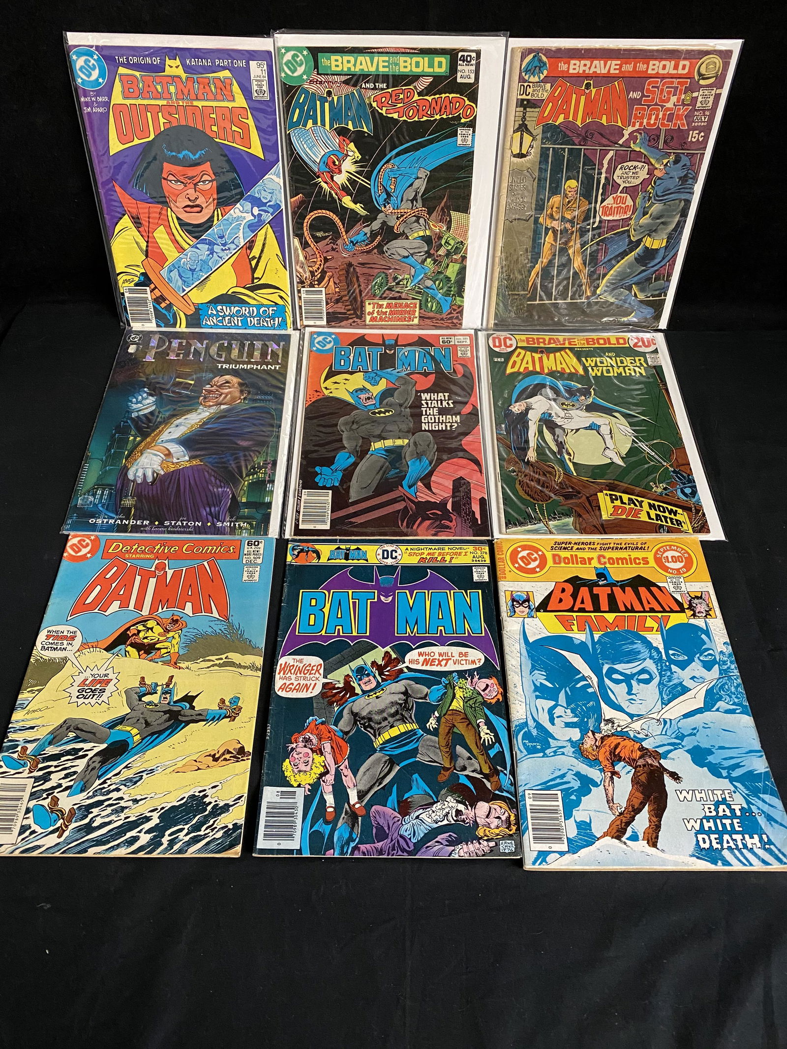 ASSORTED BATMAN COMIC BOOK LOT (DC COMICS) (1 of 3)