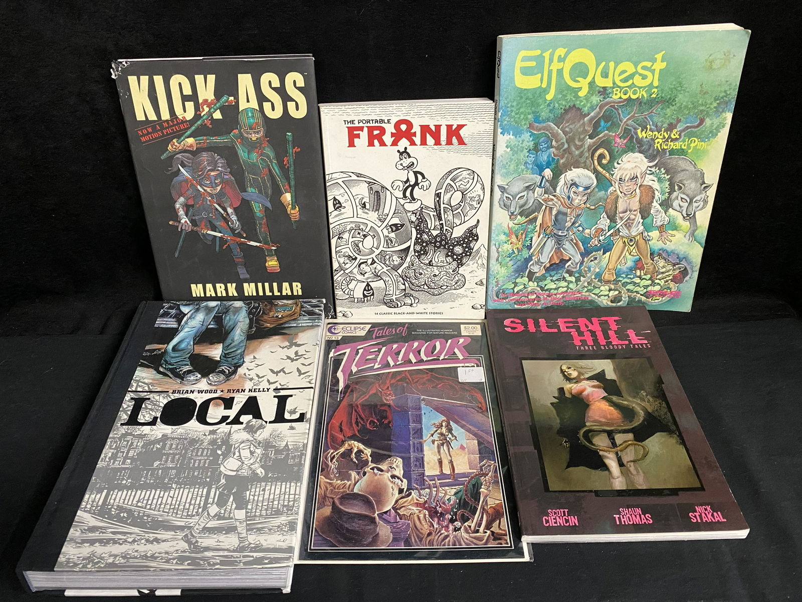 ASSORTED BOOK LOT (ELFQUEST BOOK 2, SILENT HILL...) (1 of 1)