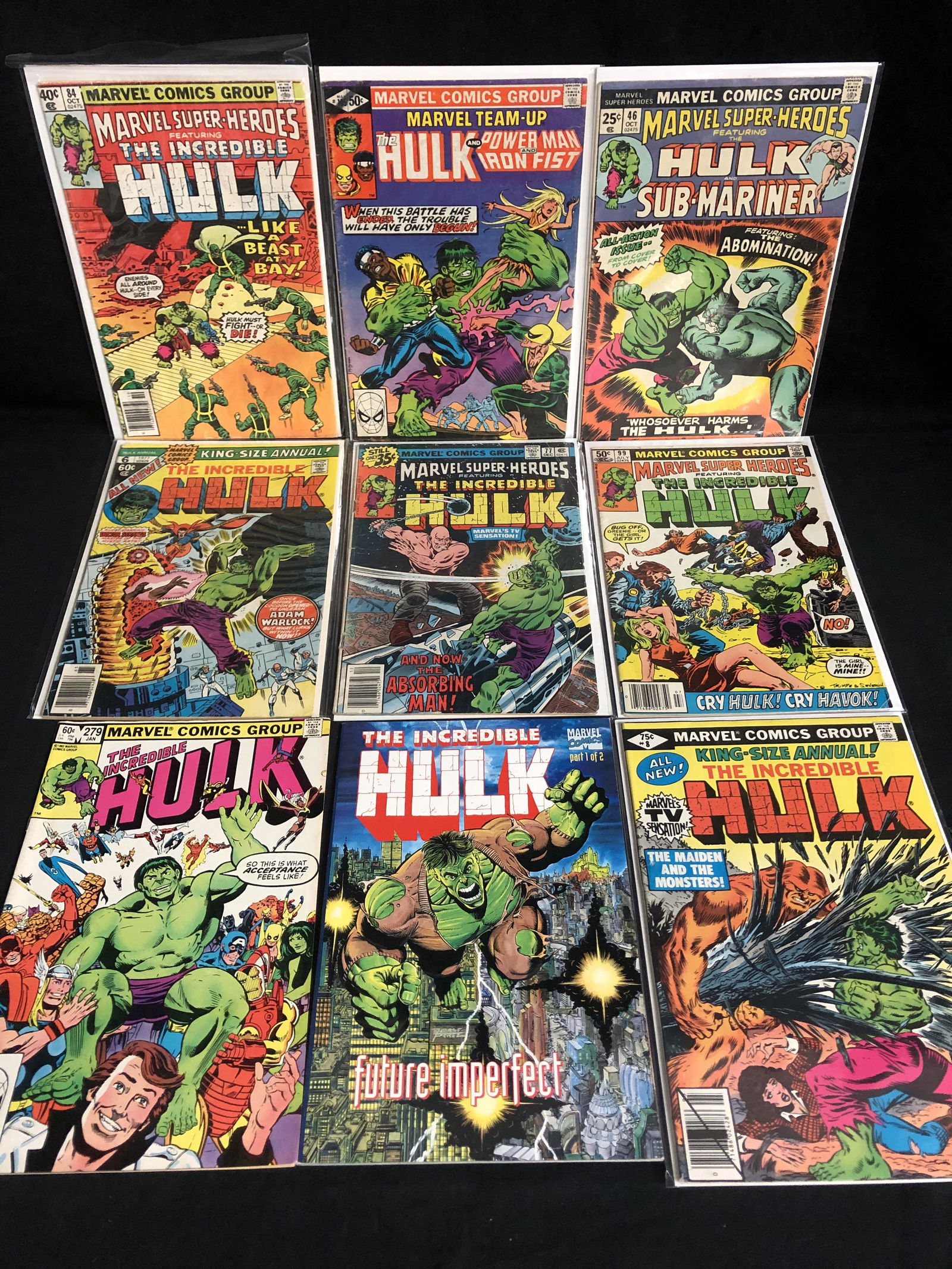 ASSORTED THE INCREDIBLE HULK COMIC BOOK LOT (MARVEL (1 of 1)