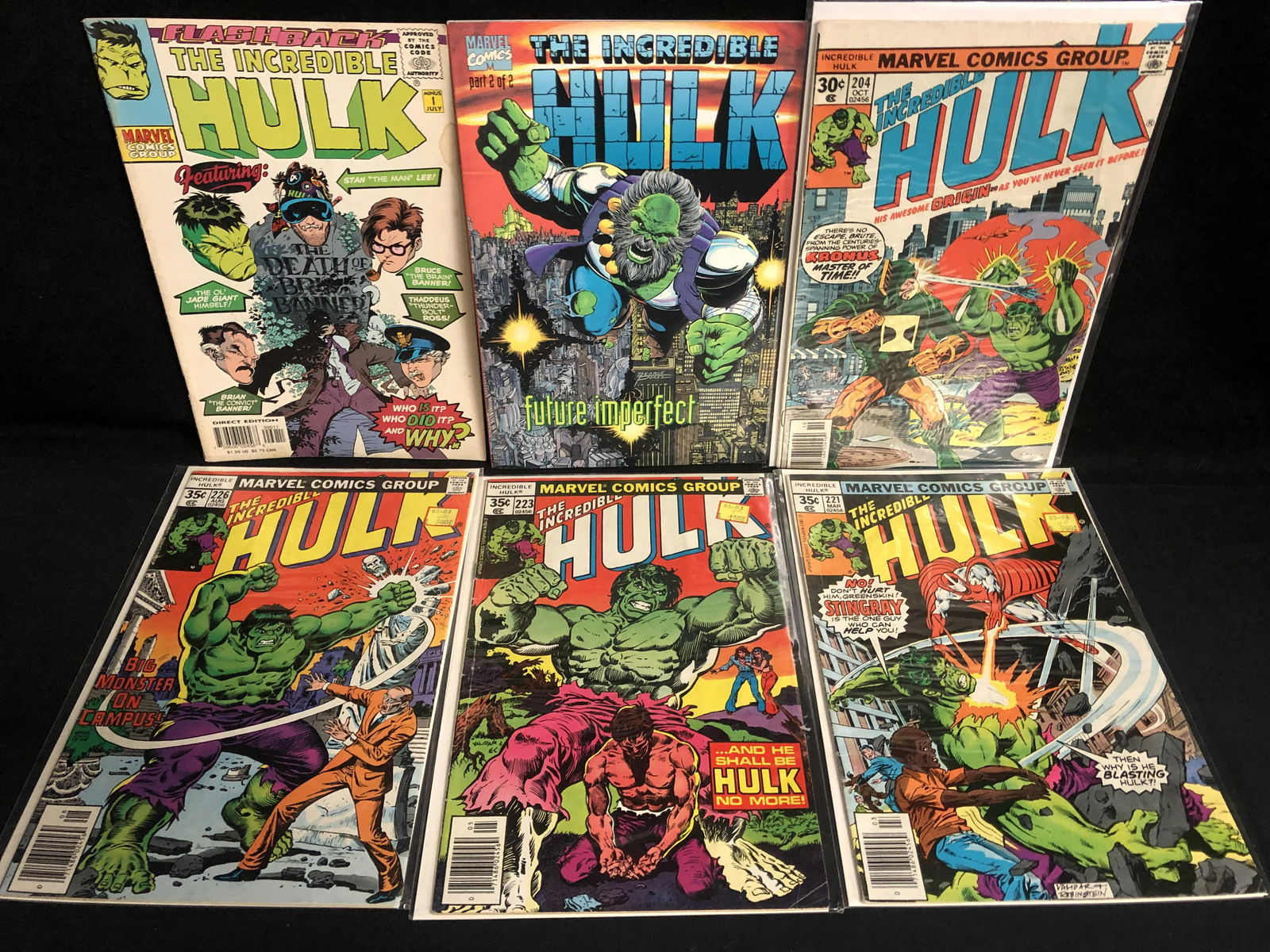 ASSORTED THE INCREDIBLE HULK COMIC BOOK LOT (MARVEL (1 of 1)