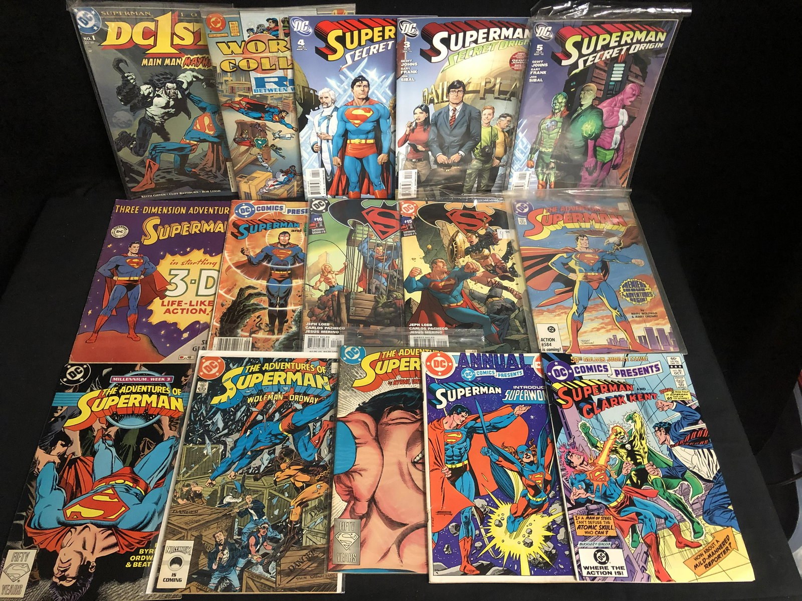 ASSORTED SUPERMAN COMIC BOOK LOT (DC COMICS) (1 of 1)