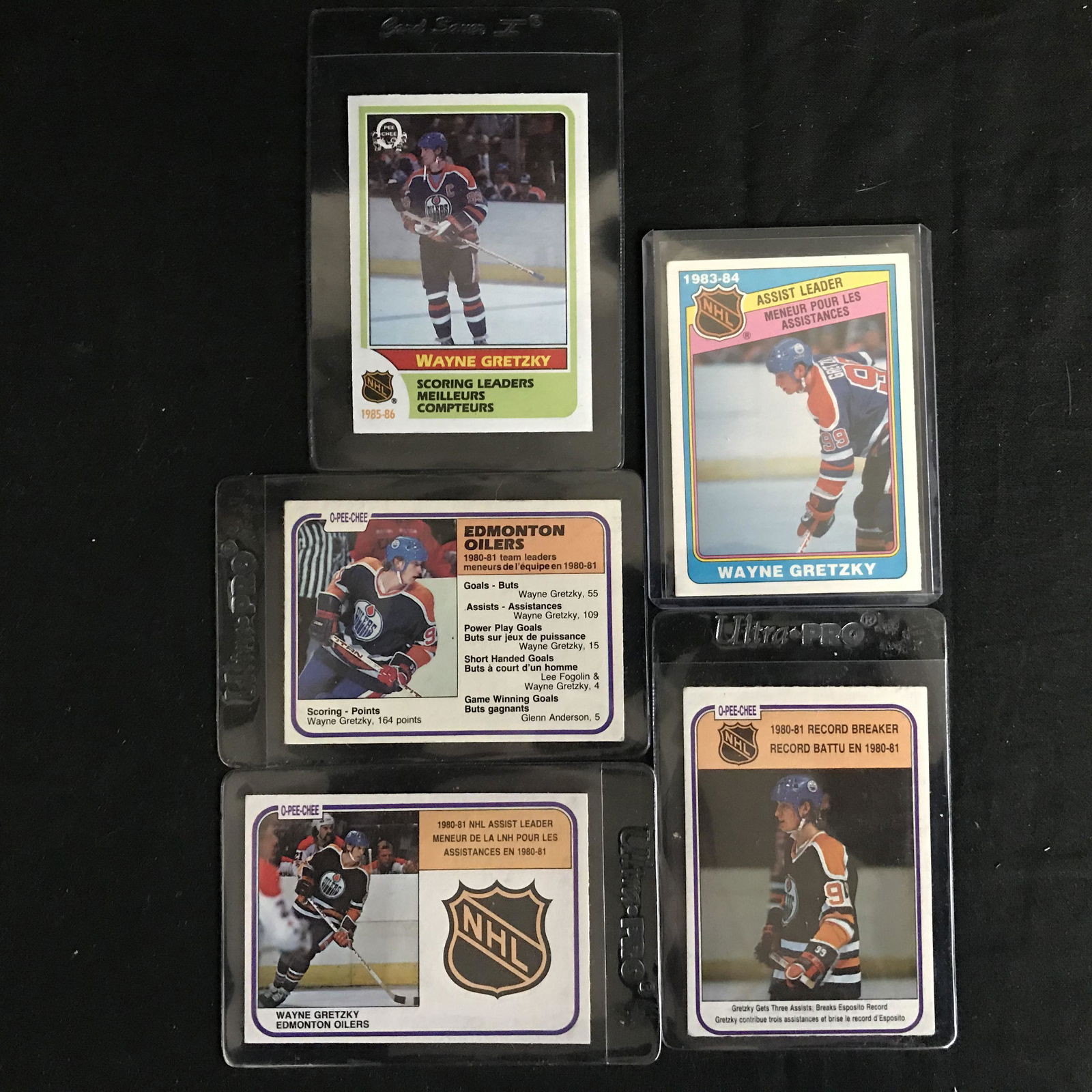 1980's WAYNE GRETZKY CARD LOT (1 of 1)