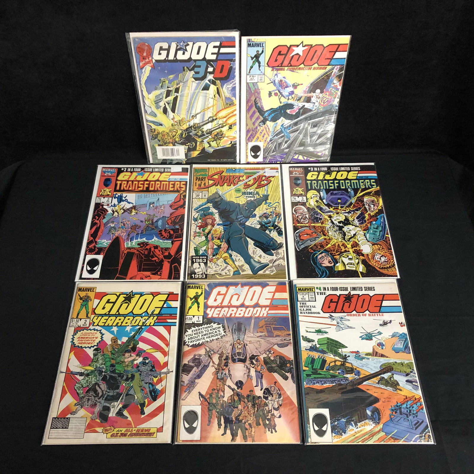 G.I. JOE COMIC BOOK LOT (1 of 1)