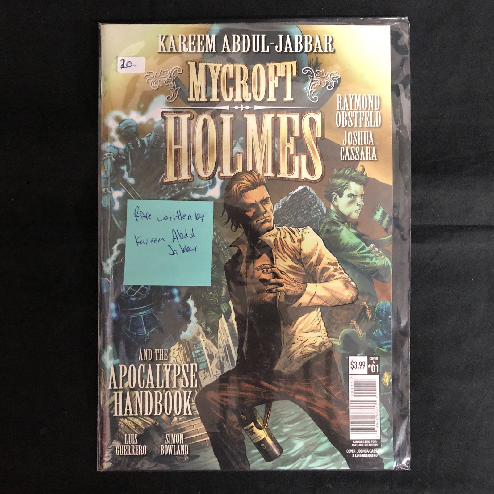 RARE MYCROFT HOLMES AND THE APOCALYPSE HANDBOOK WRITTEN: RARE MYCROFT HOLMES AND THE APOCALYPSE HANDBOOK WRITTEN BY KAREEM ABDUL-JABBAR