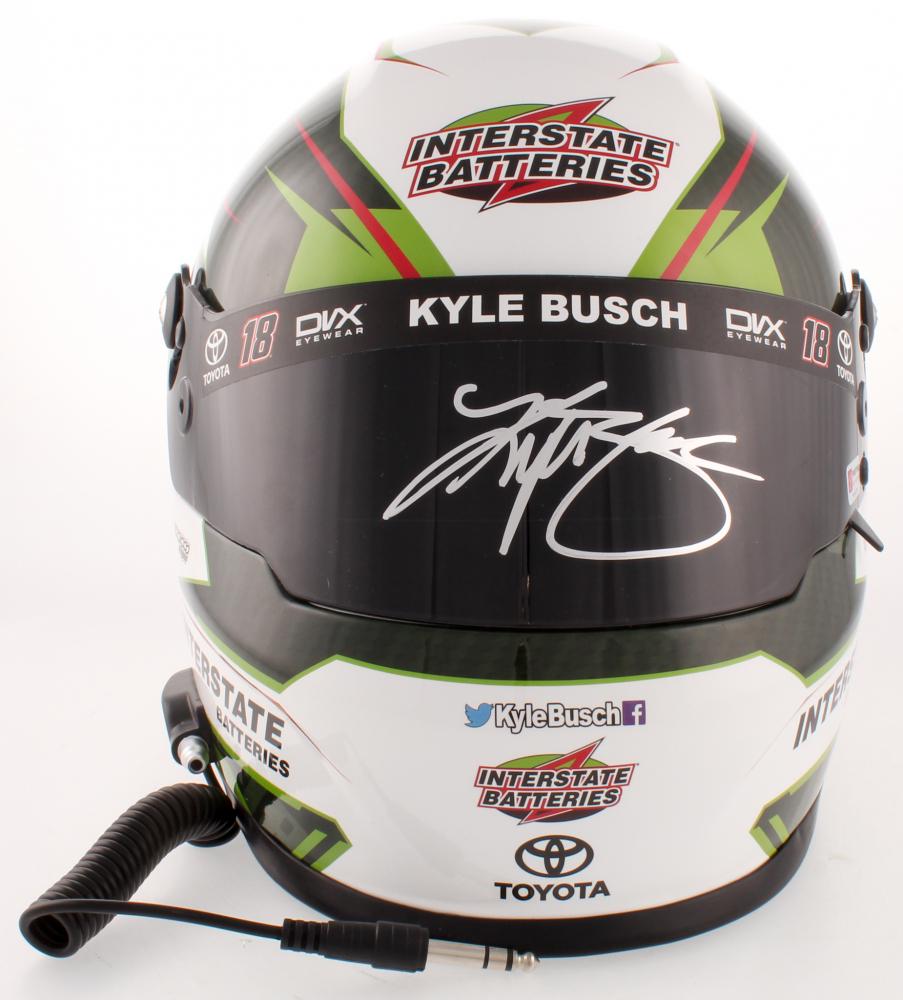 KYLE BUSCH SIGNED NASCAR INTERSTATE BATTERIES FULL-SIZE (1 of 4)