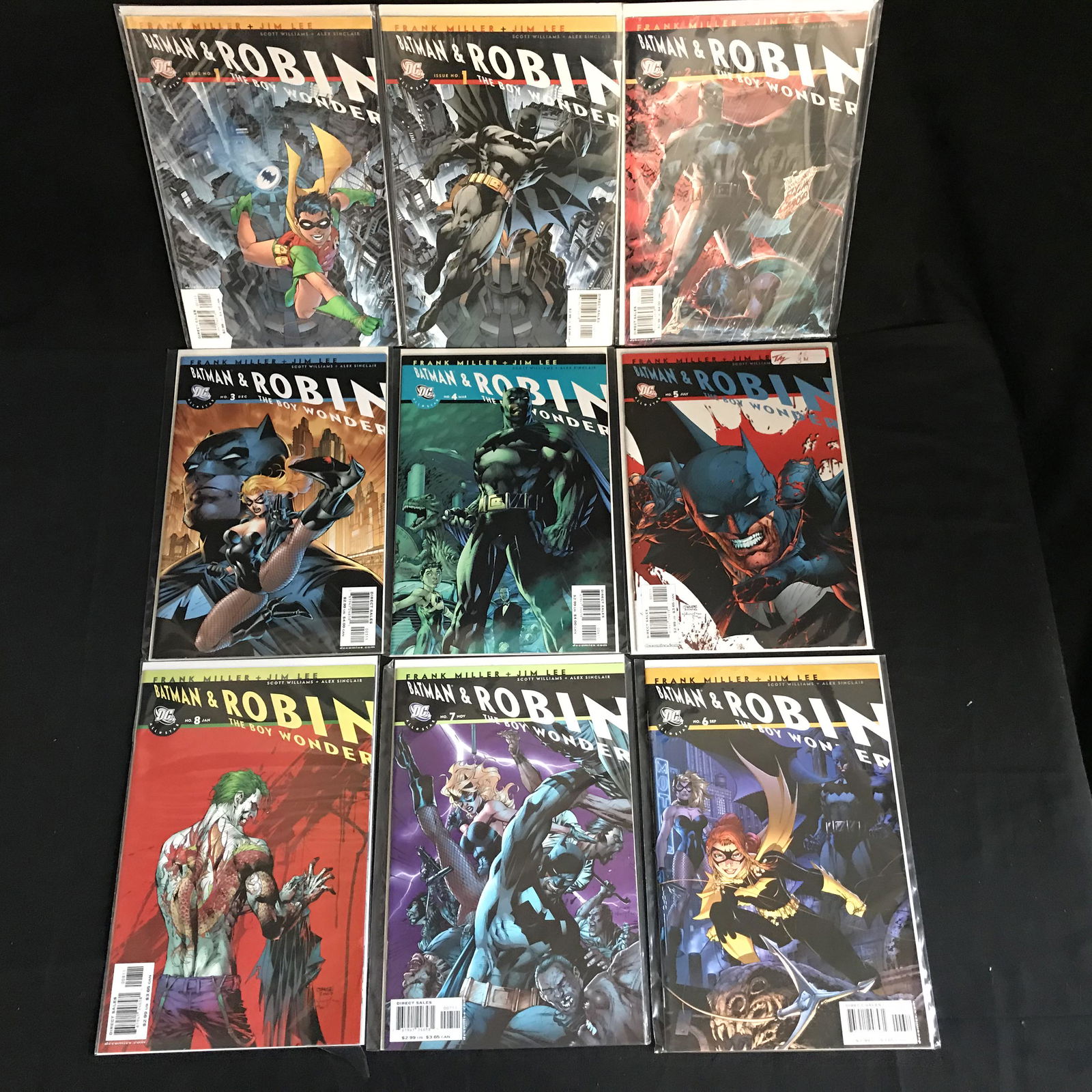 BATMAN & ROBIN COMIC BOOK LOT (DC COMICS) (1 of 1)