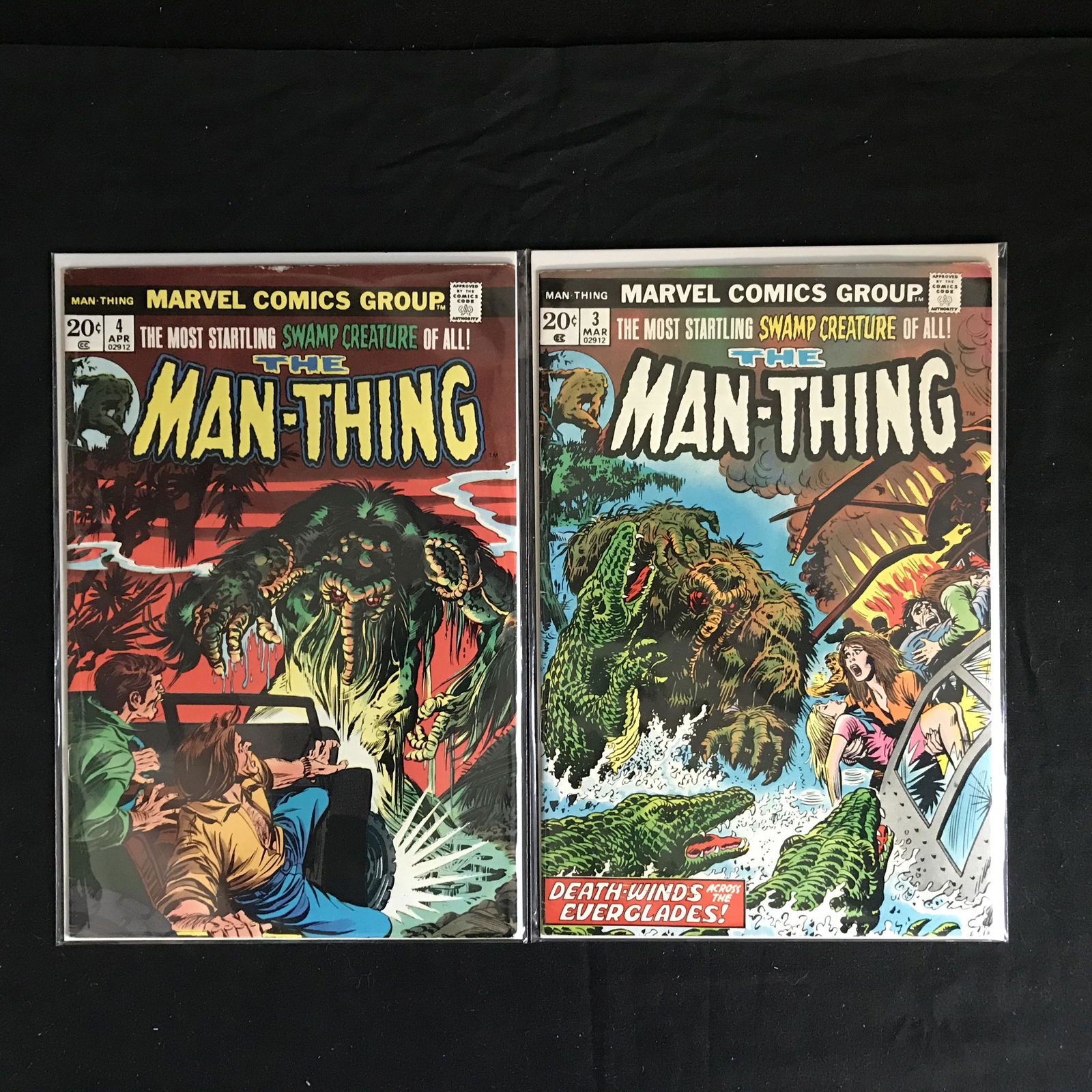 THE MAN-THING COMIC BOOK LOT (MARVEL COMICS) (1 of 1)