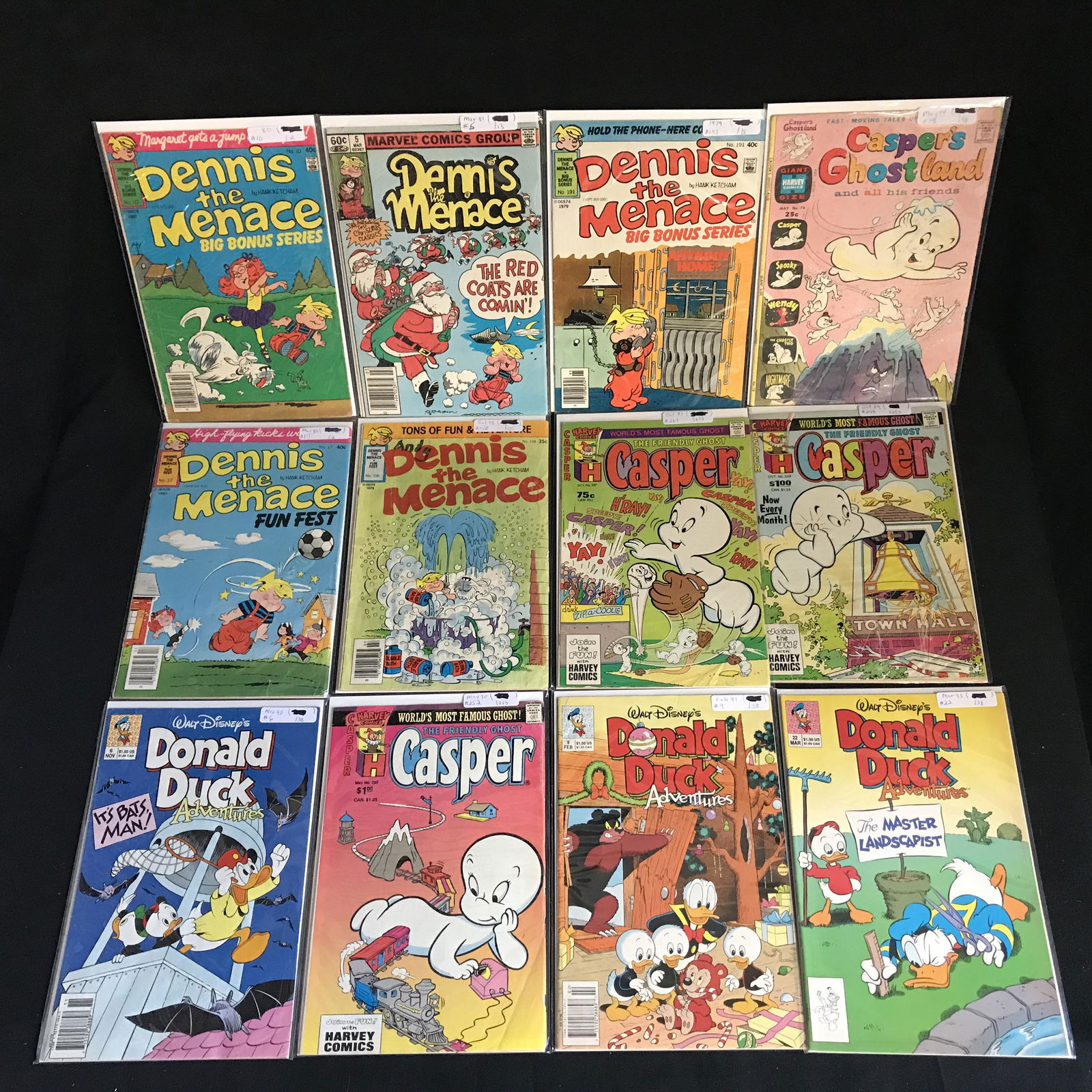 VINTAGE COMIC BOOK LOT (DENNIS THE MENACE, CASPER...) (1 of 1)