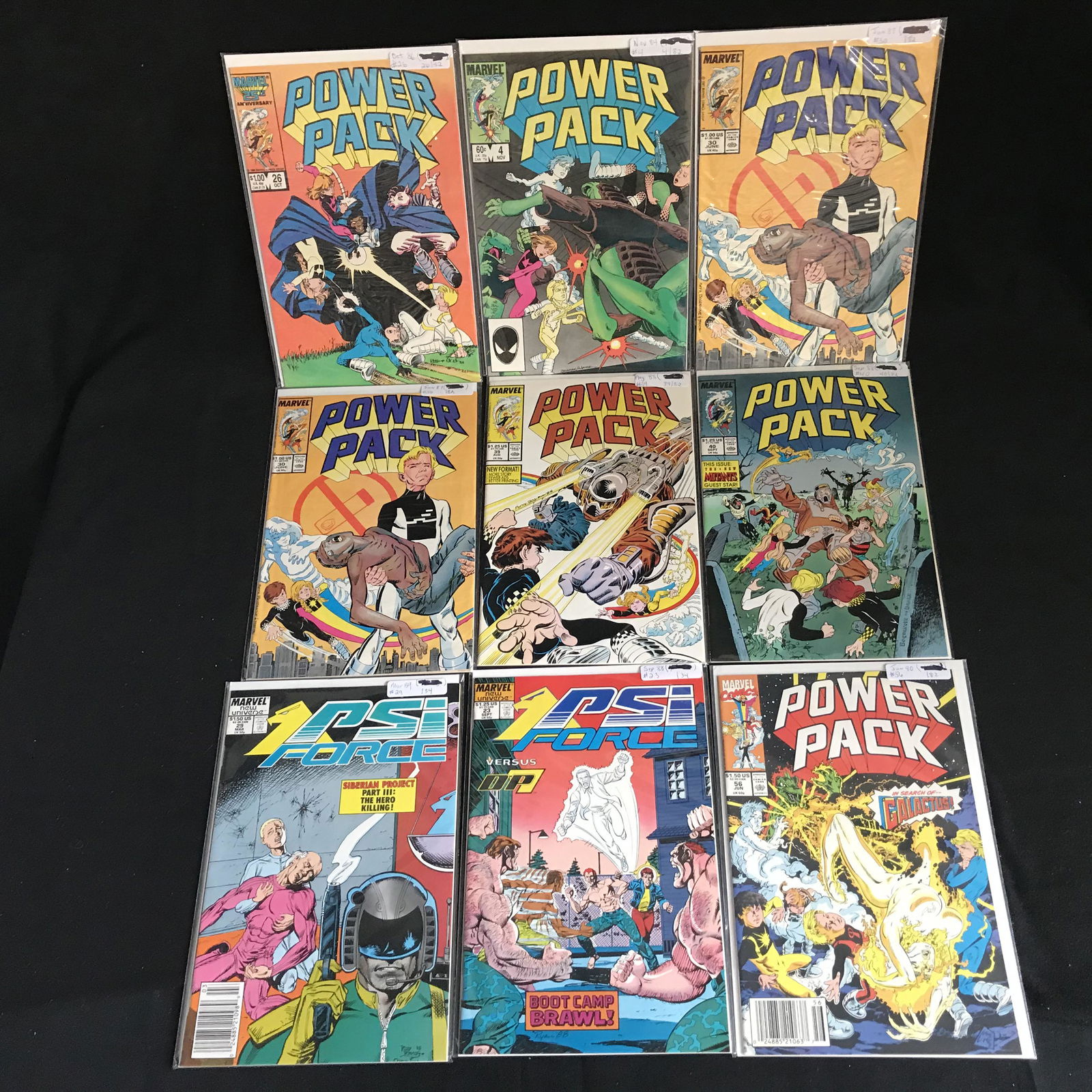 POWER PACK COMIC BOOK LOT (MARVEL COMICS) (1 of 1)