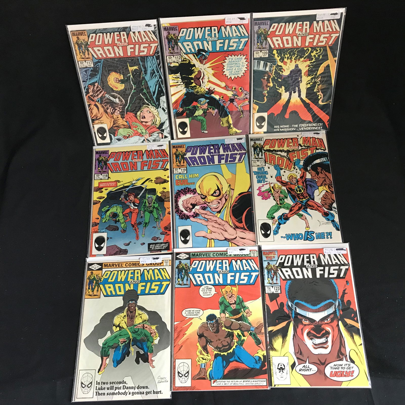 POWERMAN & IRON FIST COMIC BOOK LOT (MARVEL COMICS) (1 of 1)