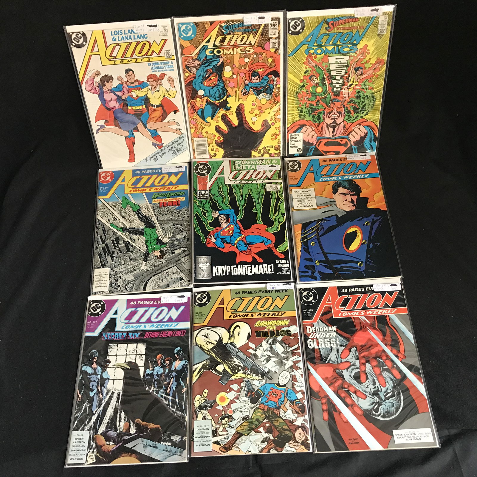 ACTION COMICS BOOK LOT (1 of 1)