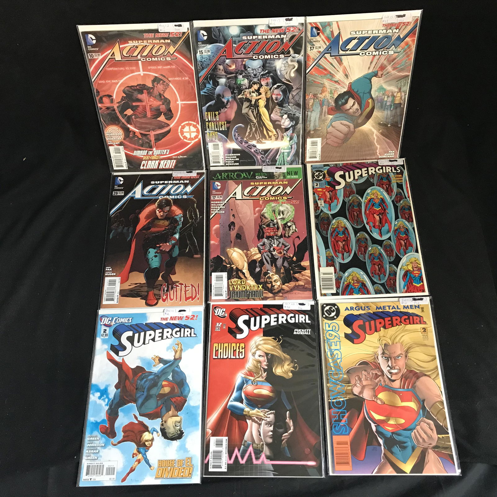ASSORTED SUPERMAN COMIC BOOK LOT (1 of 1)